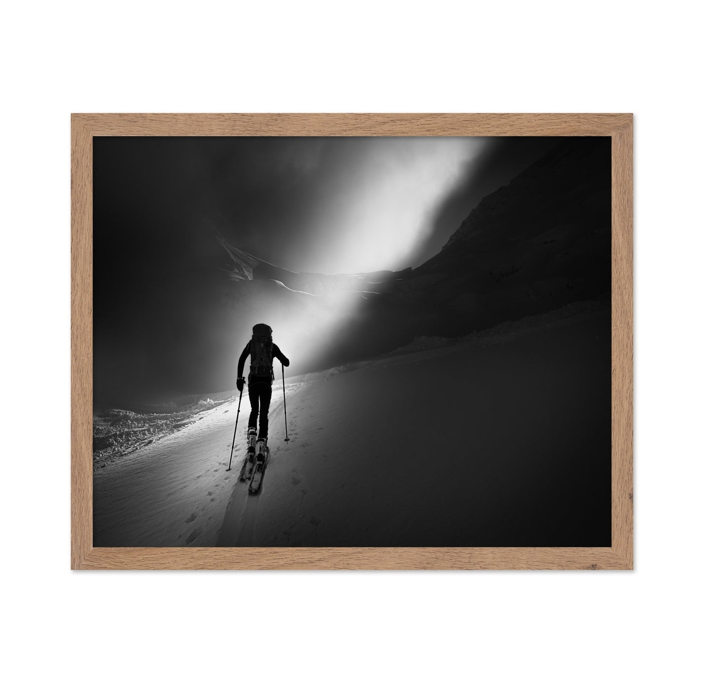Lone Snow Climber