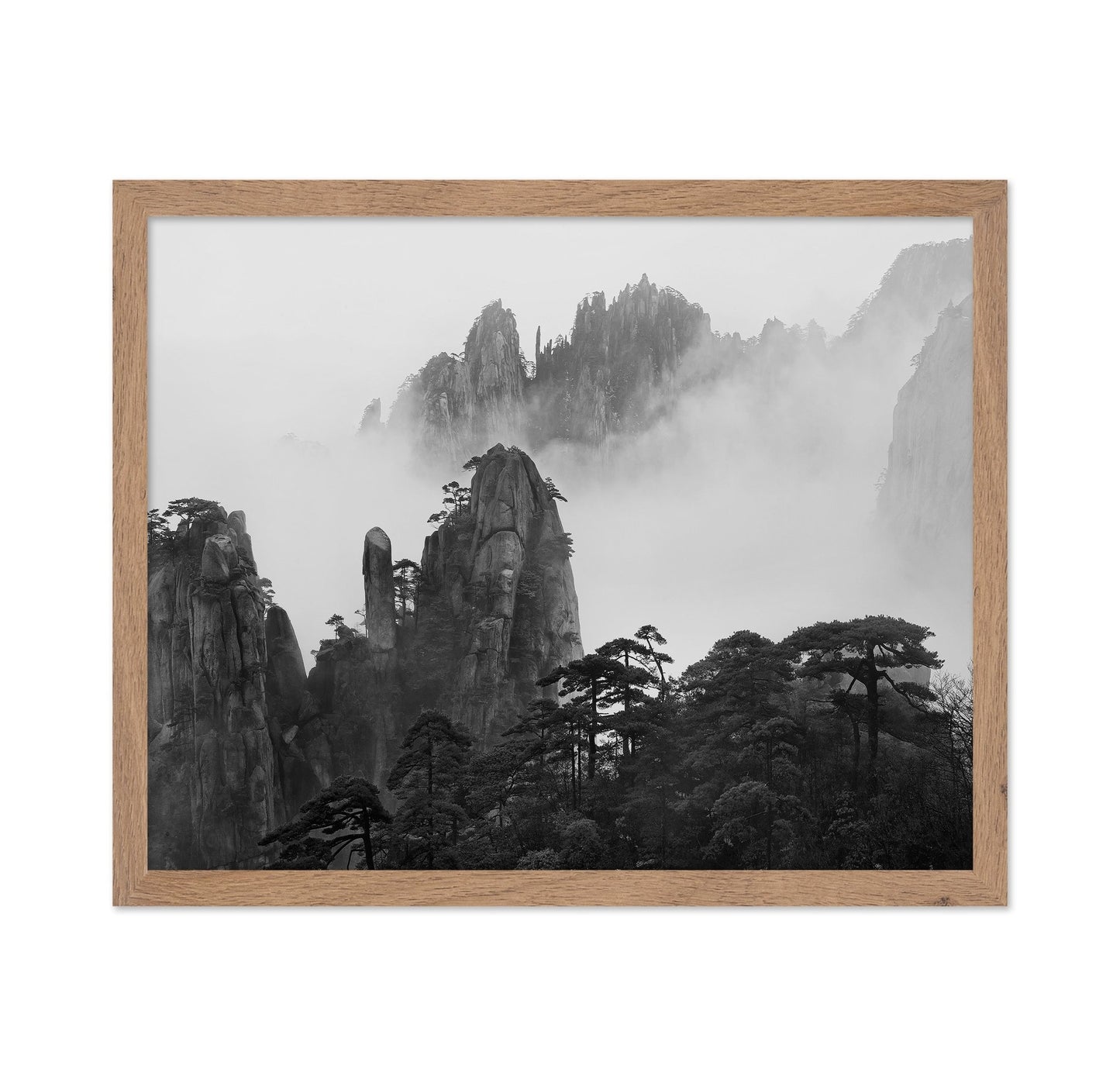 Misty Granite Peaks