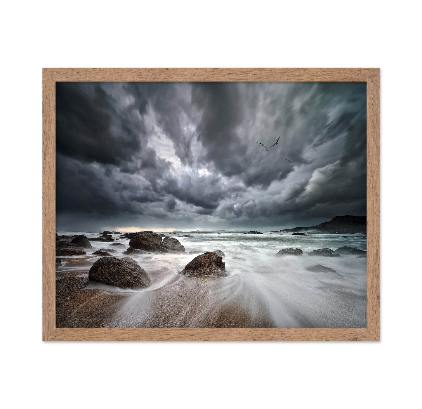 Stormy Coastal Waves