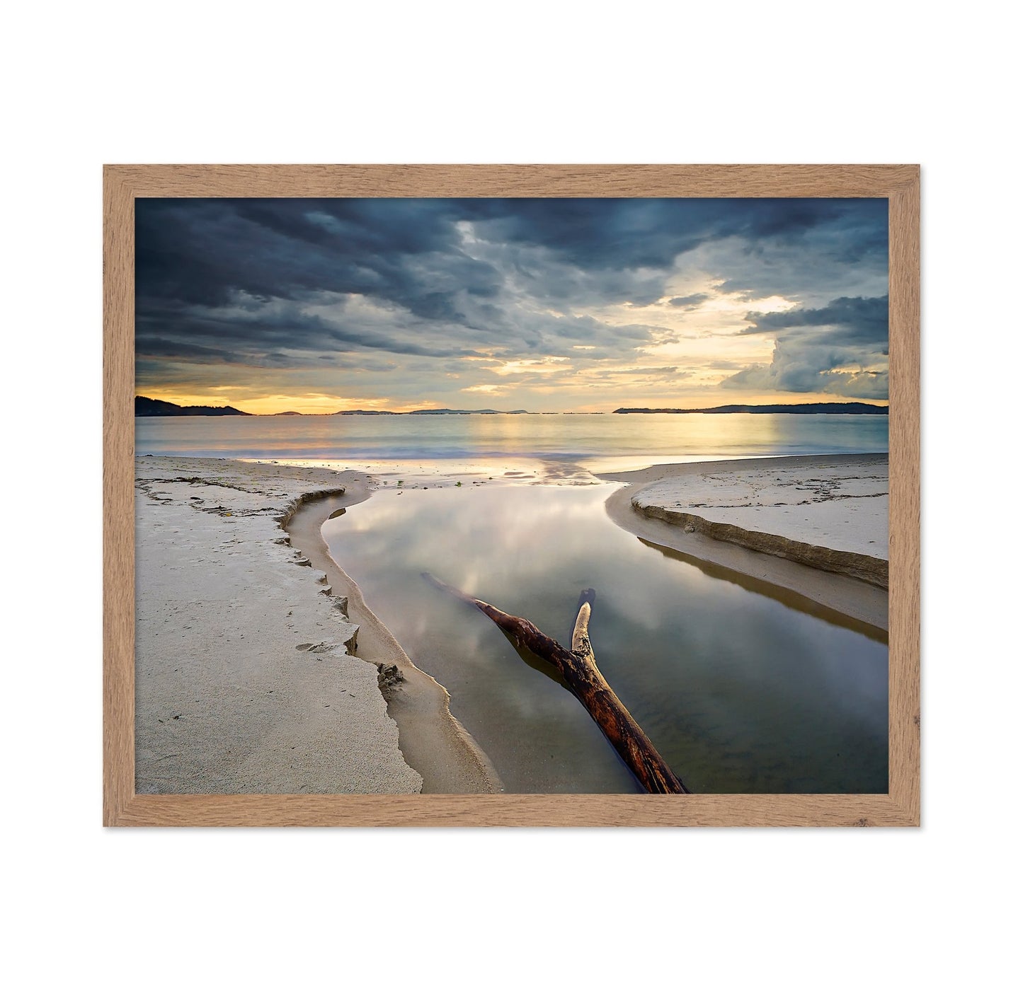 Calm Coastal Lagoon