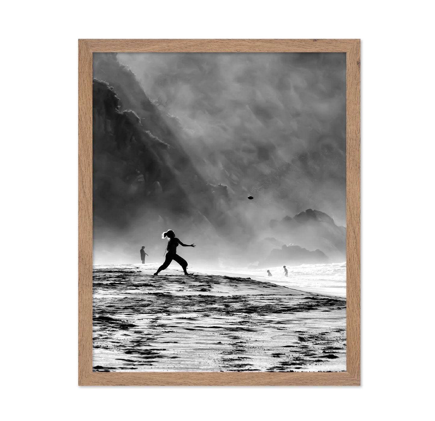 Foggy Beach Play