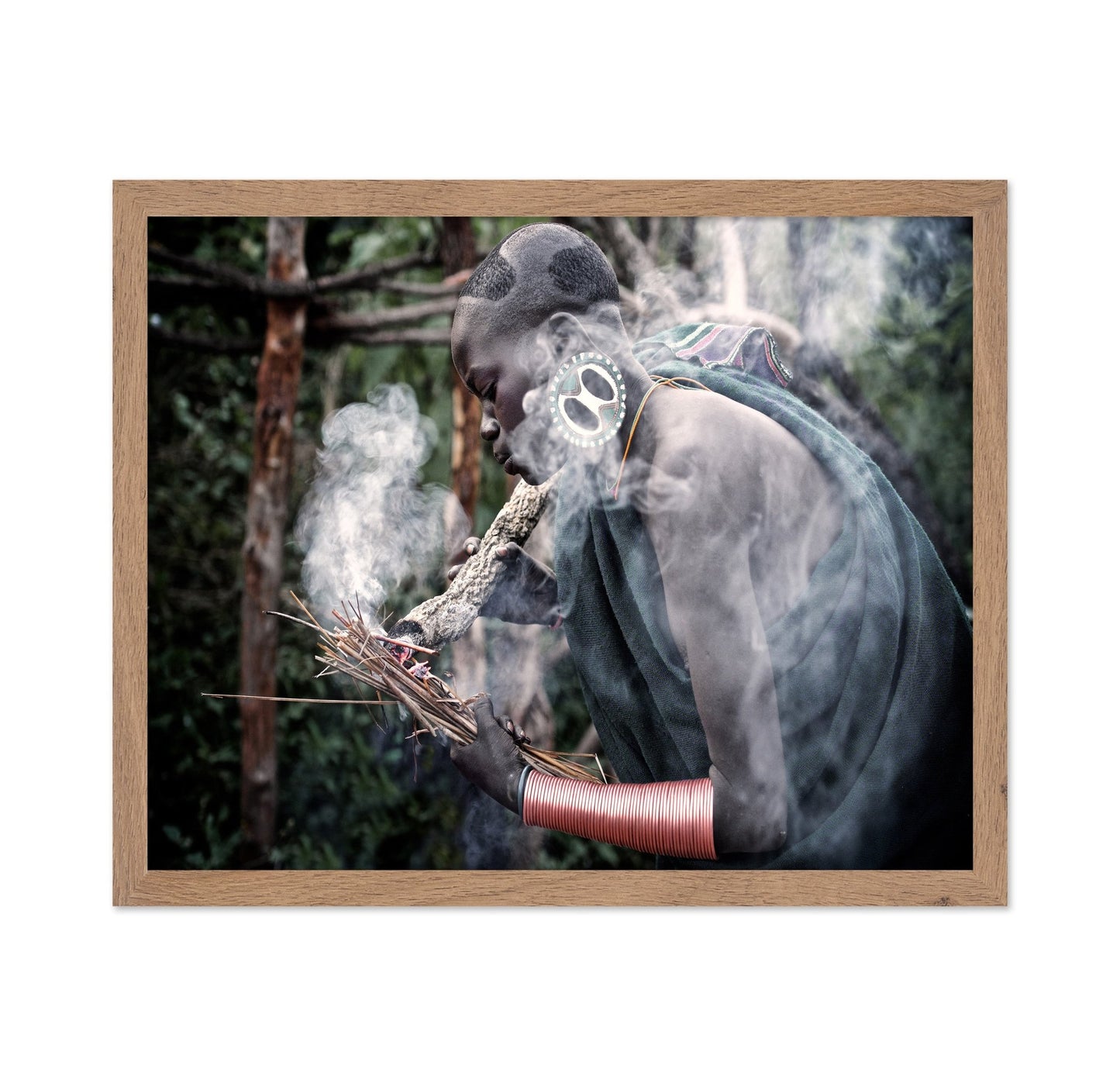 Smoke Ritual Portrait