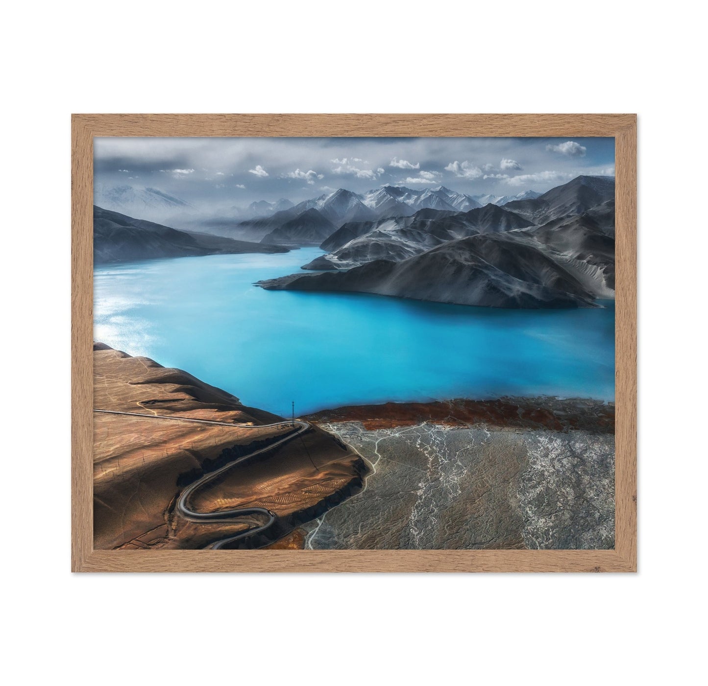 Turquoise Mountain Lake