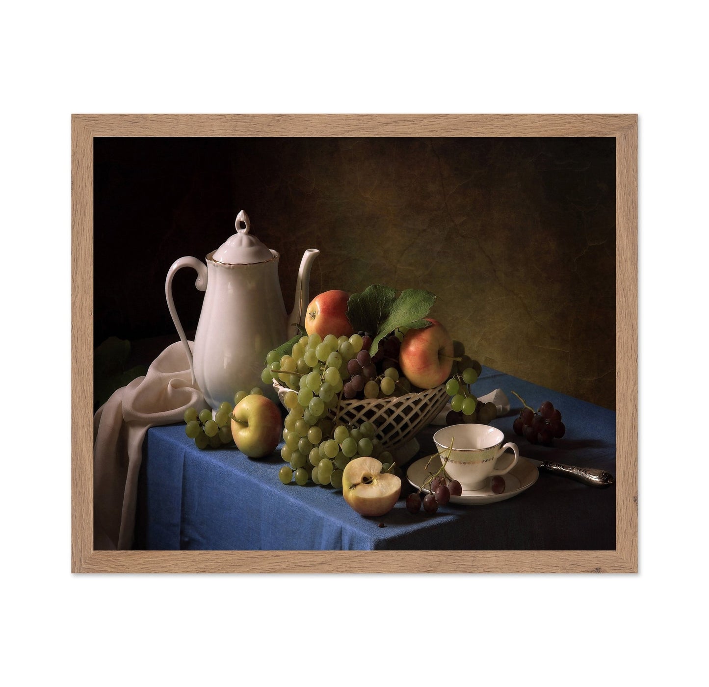 Grapes And Apples Still Life