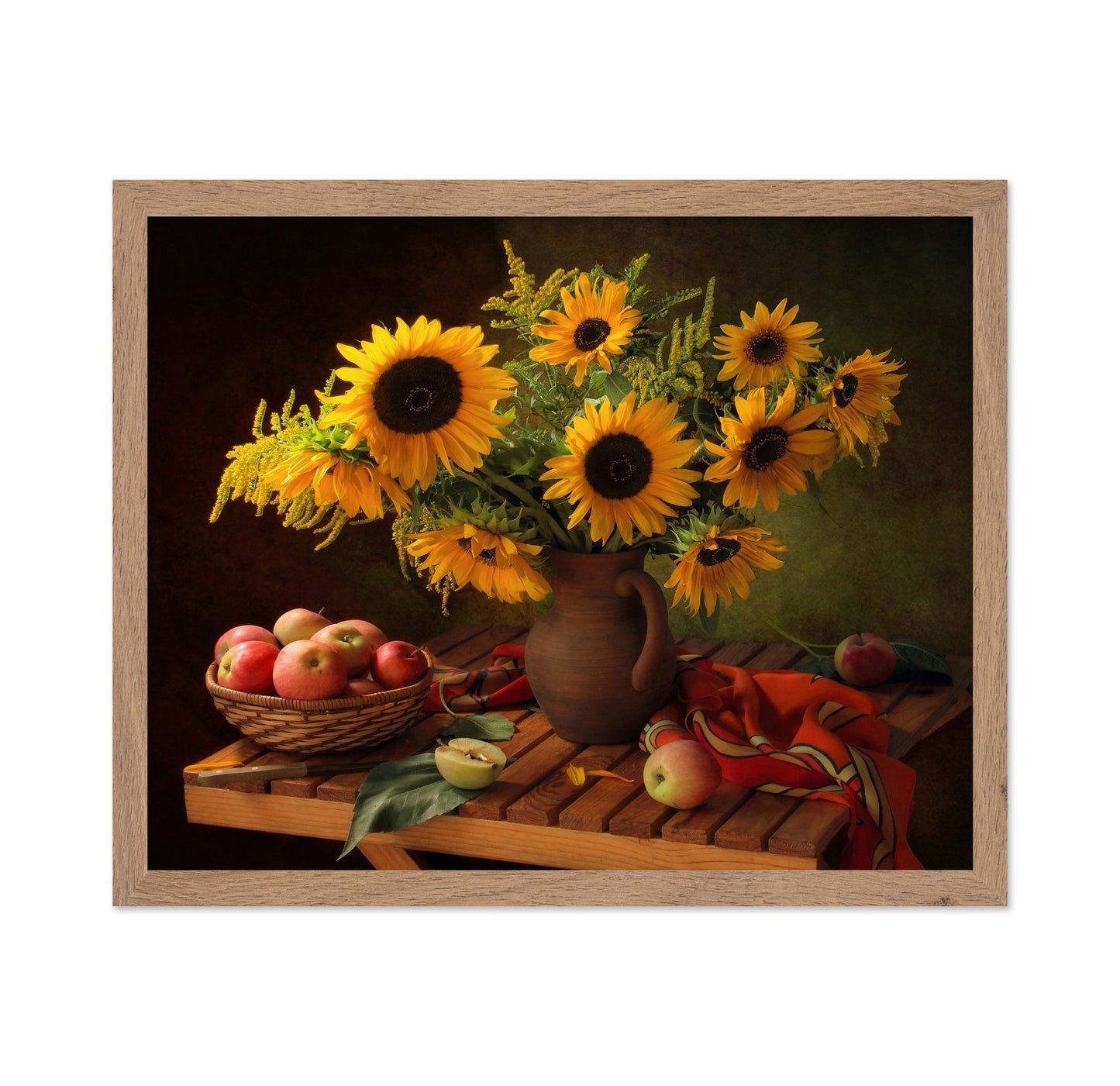 Sunflower Harvest Still Life