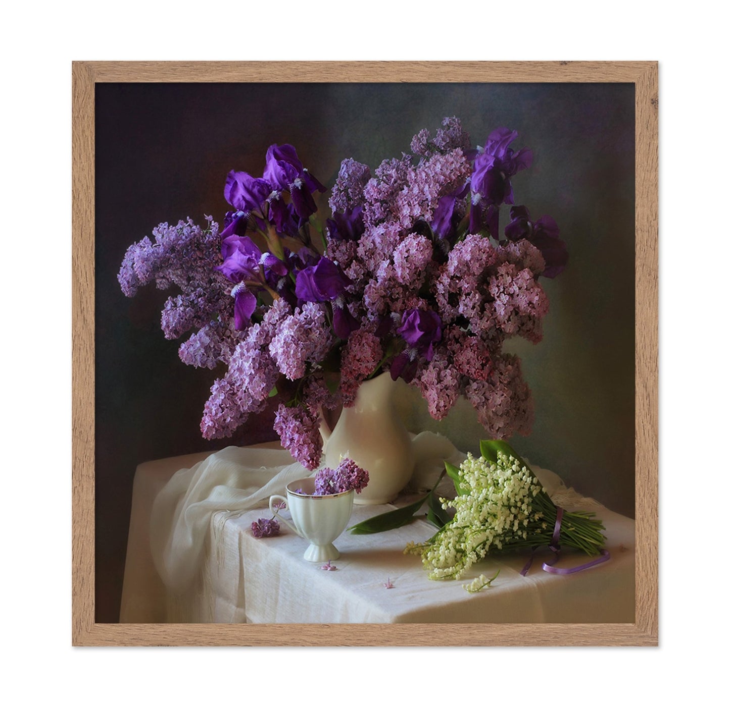 Lilac Iris Bouquet