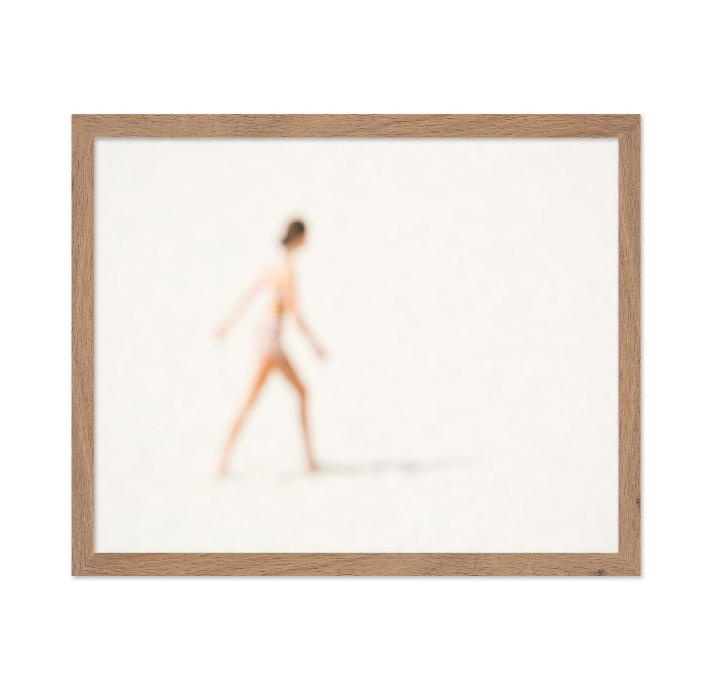 Blurred Walking Figure