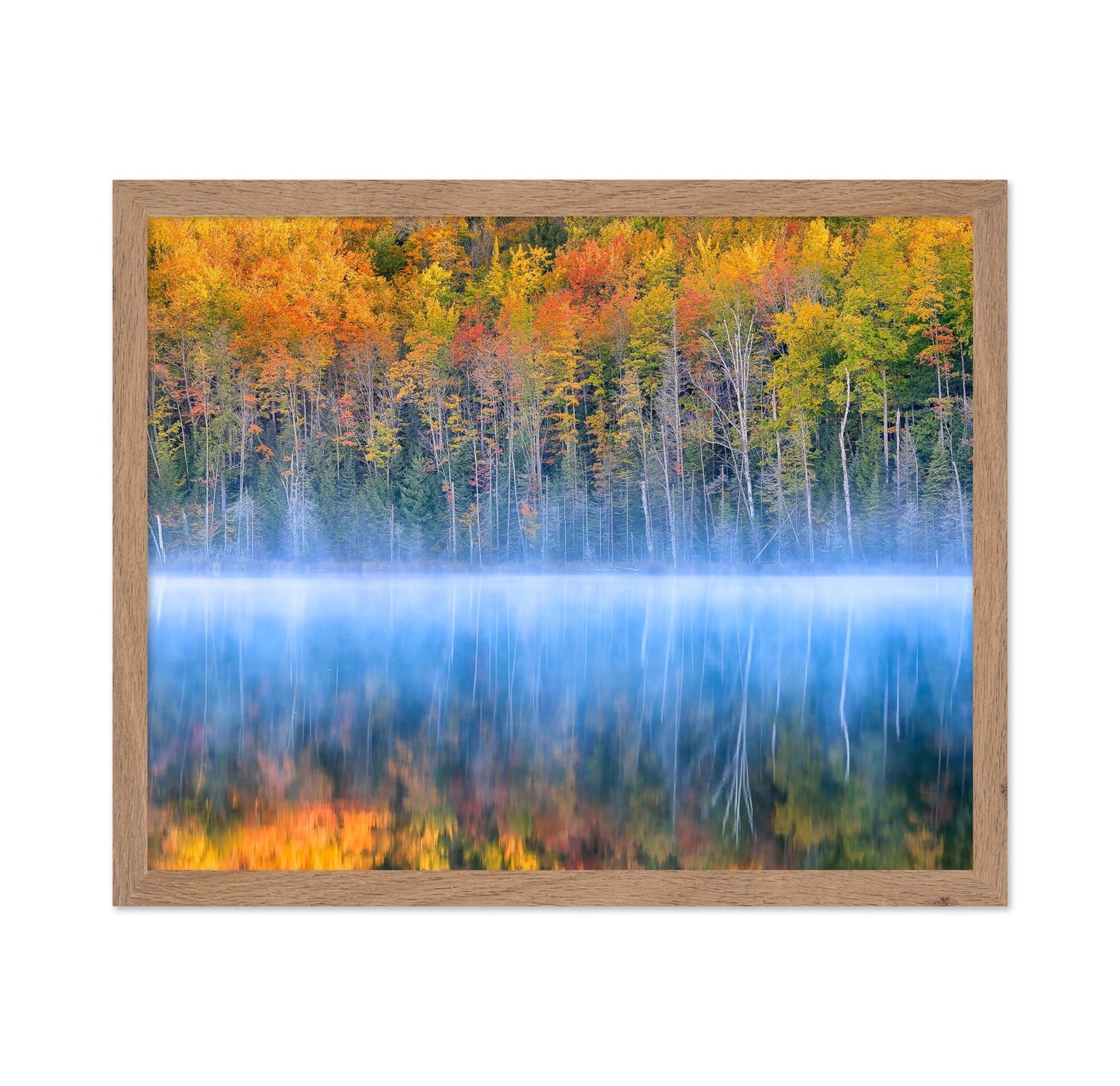 Autumn Lake Reflection No1