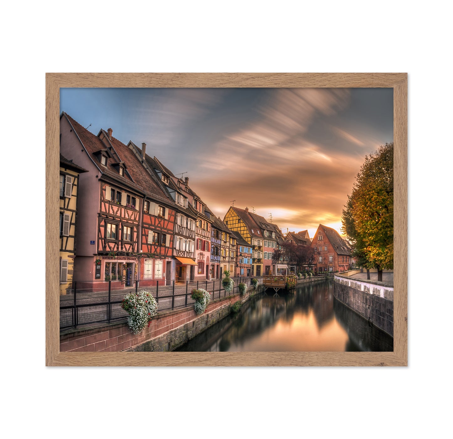 Colorful Canal Village