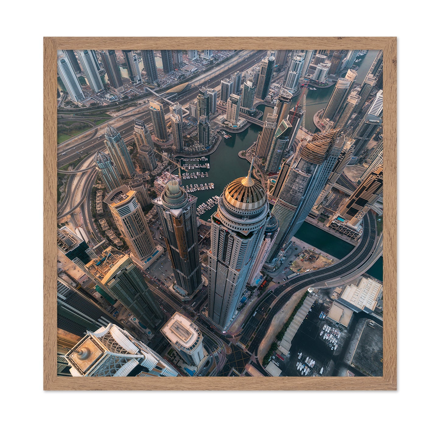 Dubai Marina Aerial