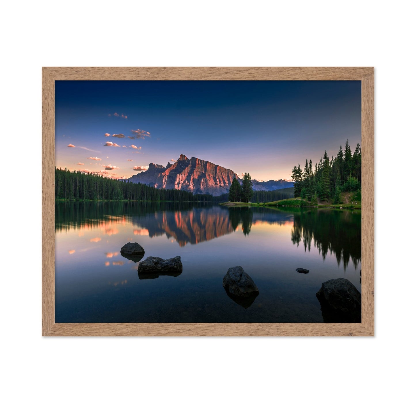 Mountain Lake Reflection No2
