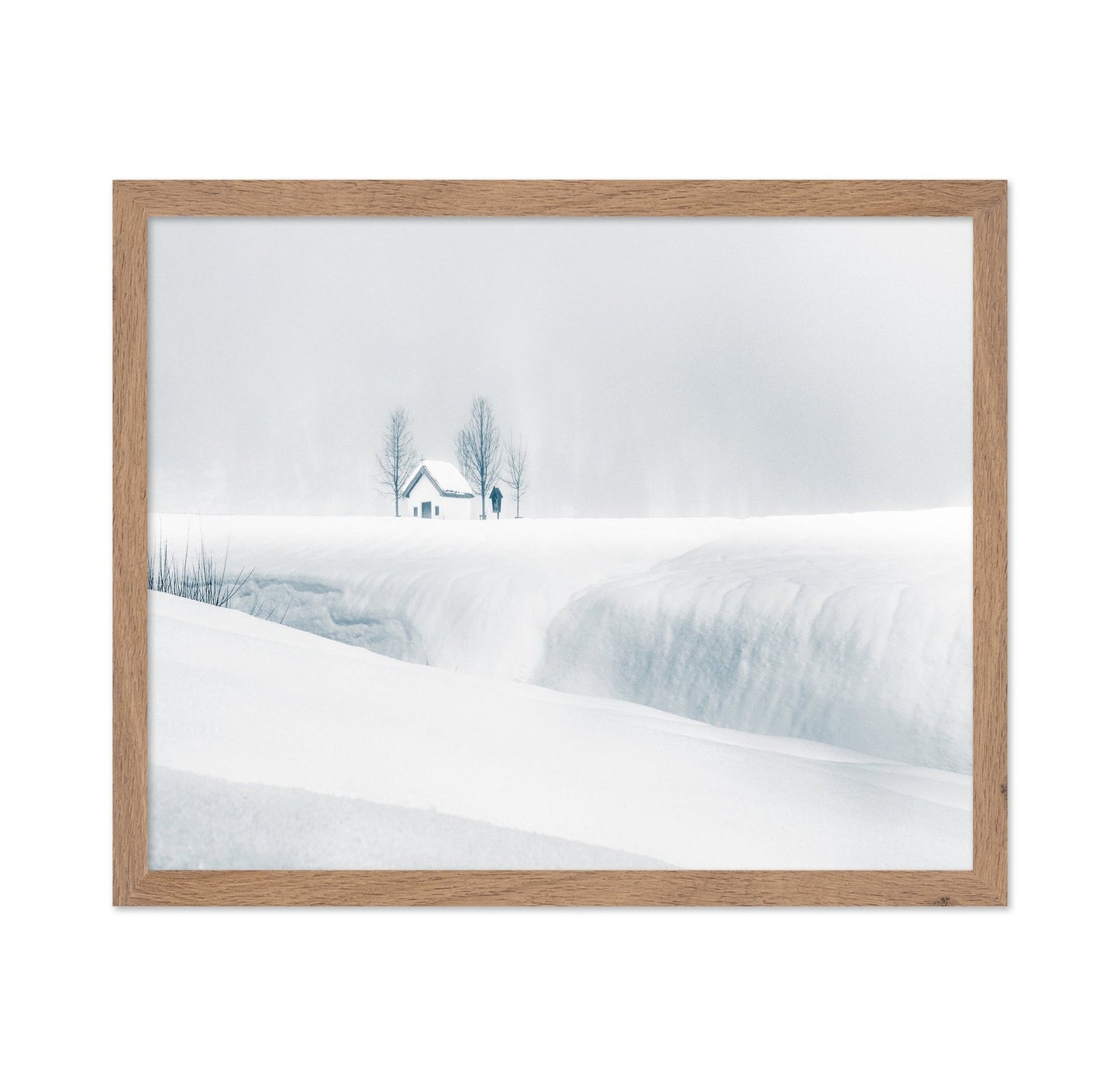 Snowy Chapel Silence