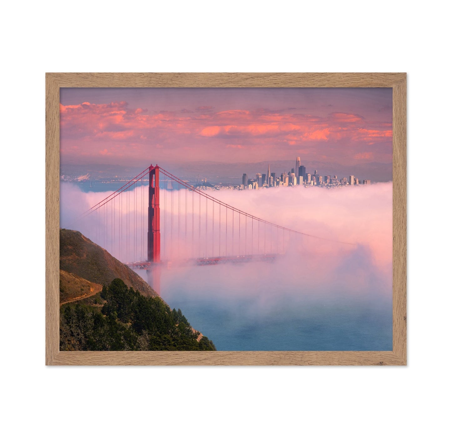 Golden Gate Sunrise Fog