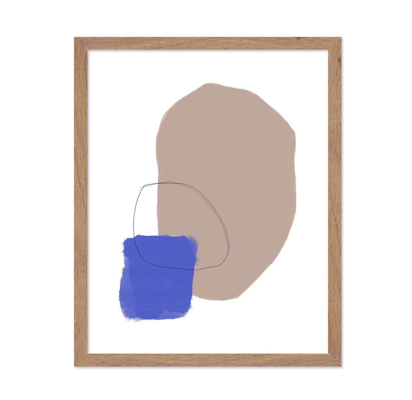 Blue Shape Contrast