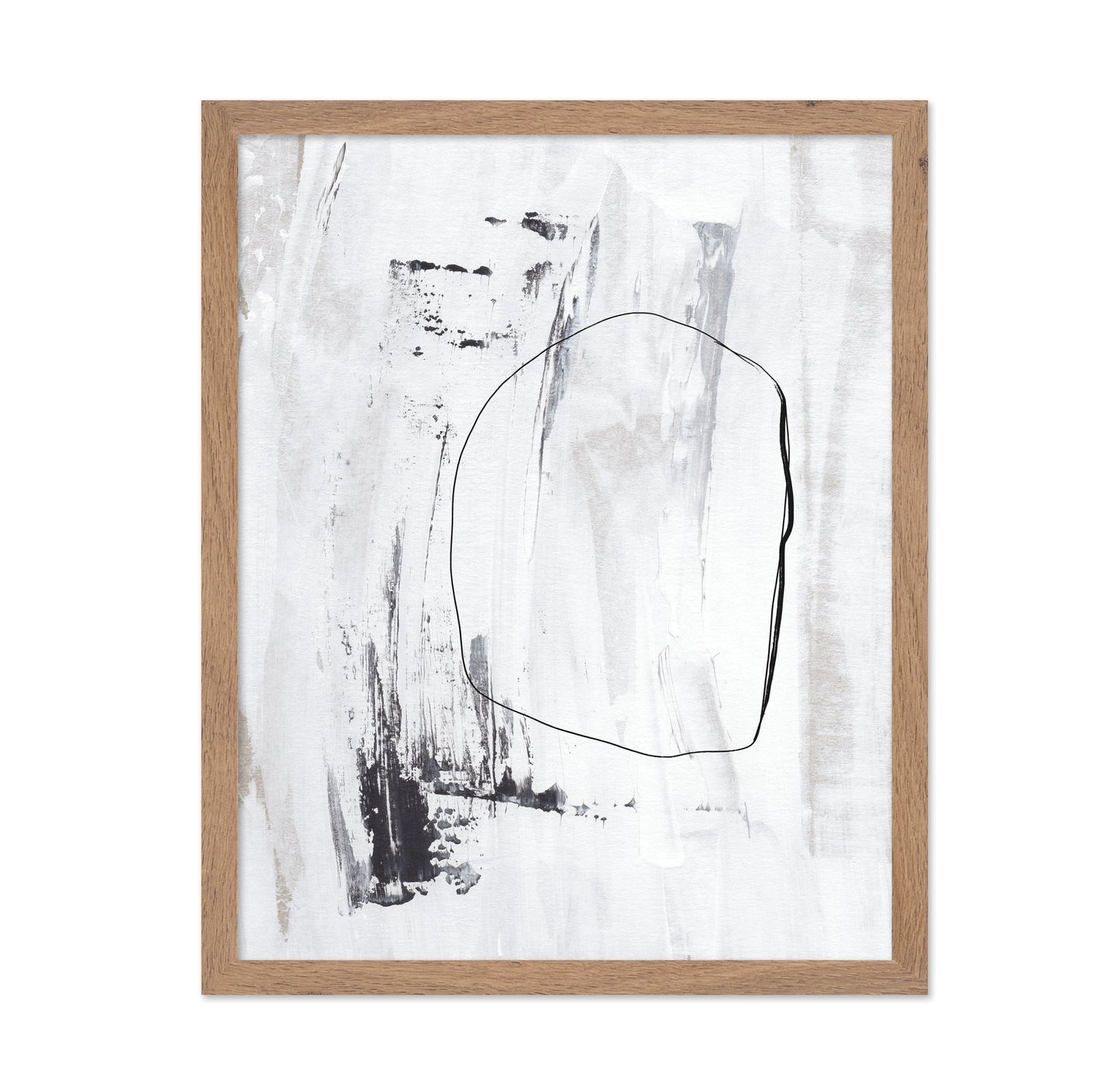 Soft Grey Outline