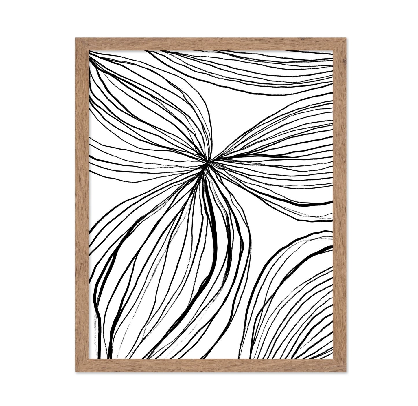 Flowing Line Flower