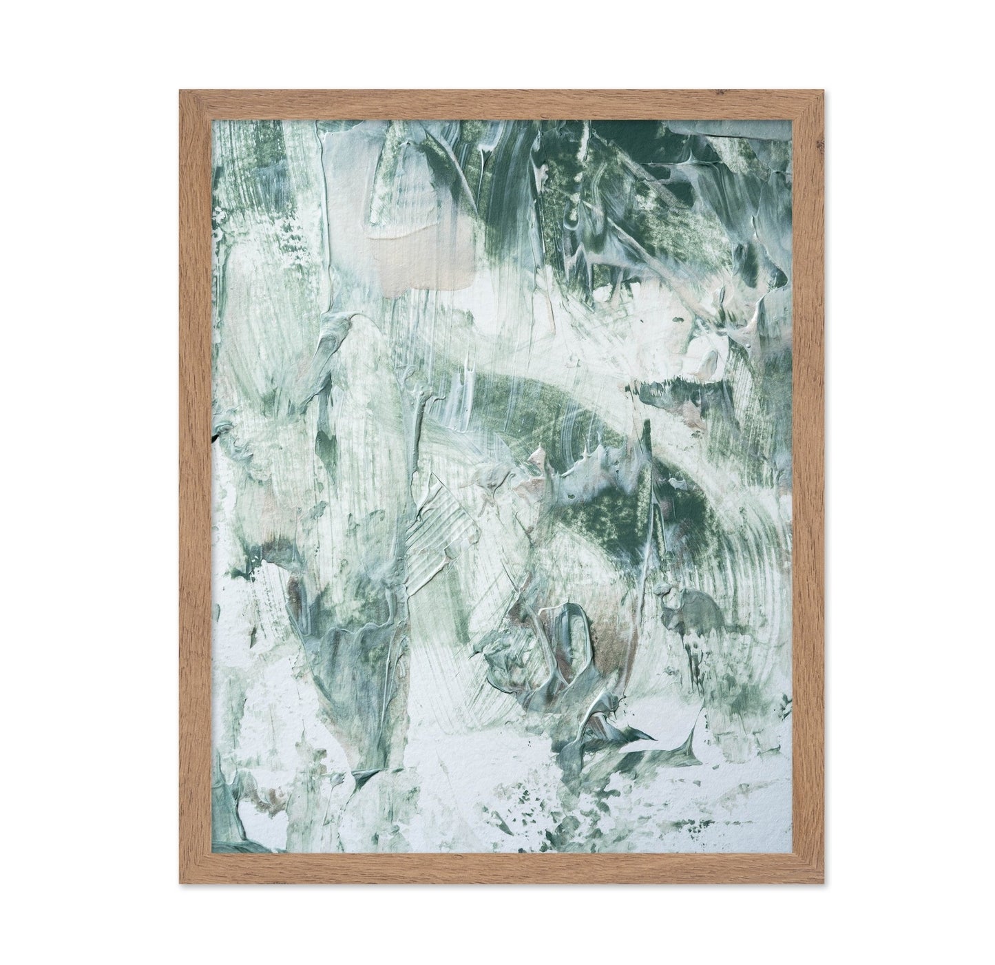 Green Textured Abstract