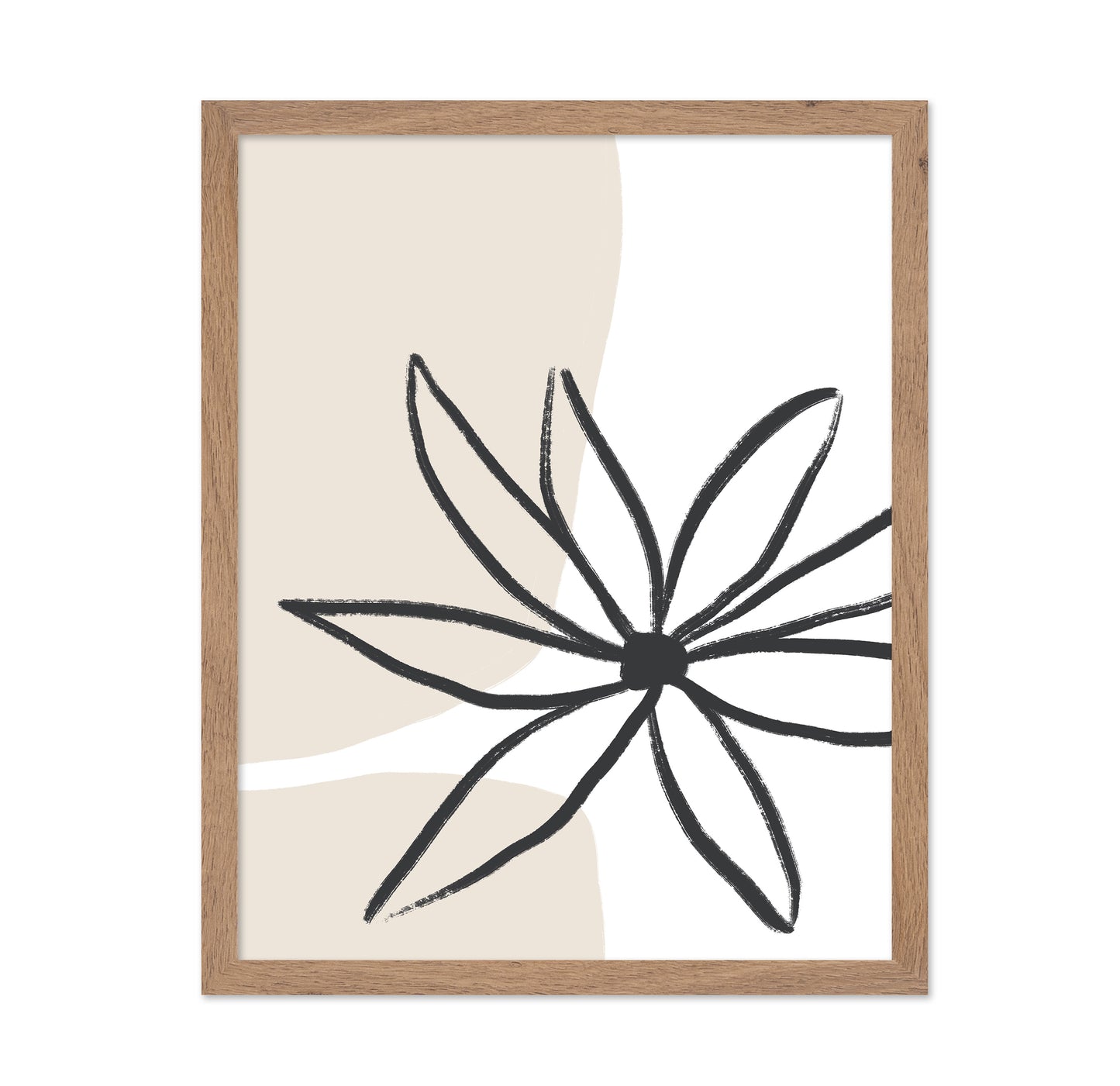 Minimal Line Flower No2