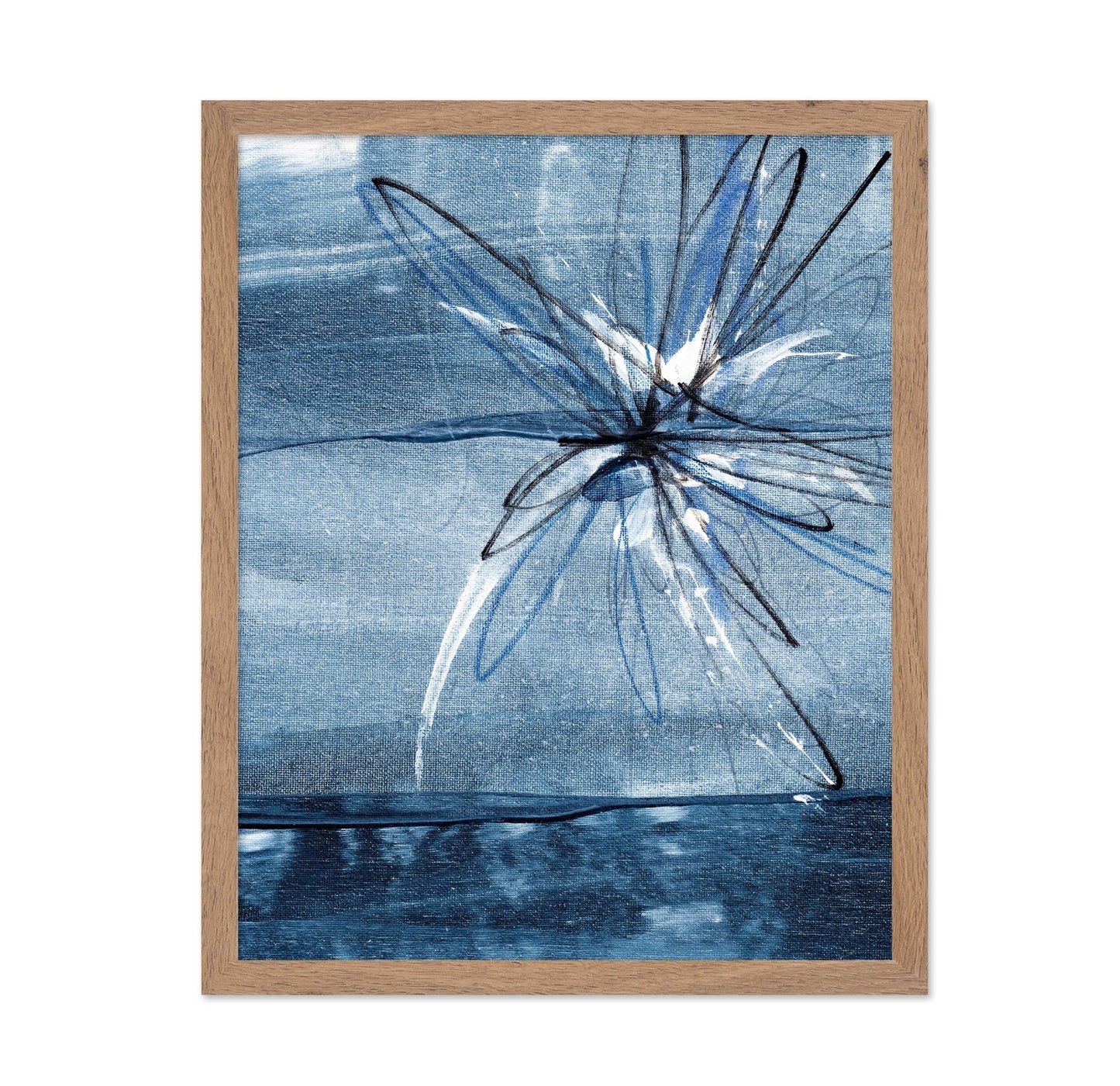 Blue Floral Motion