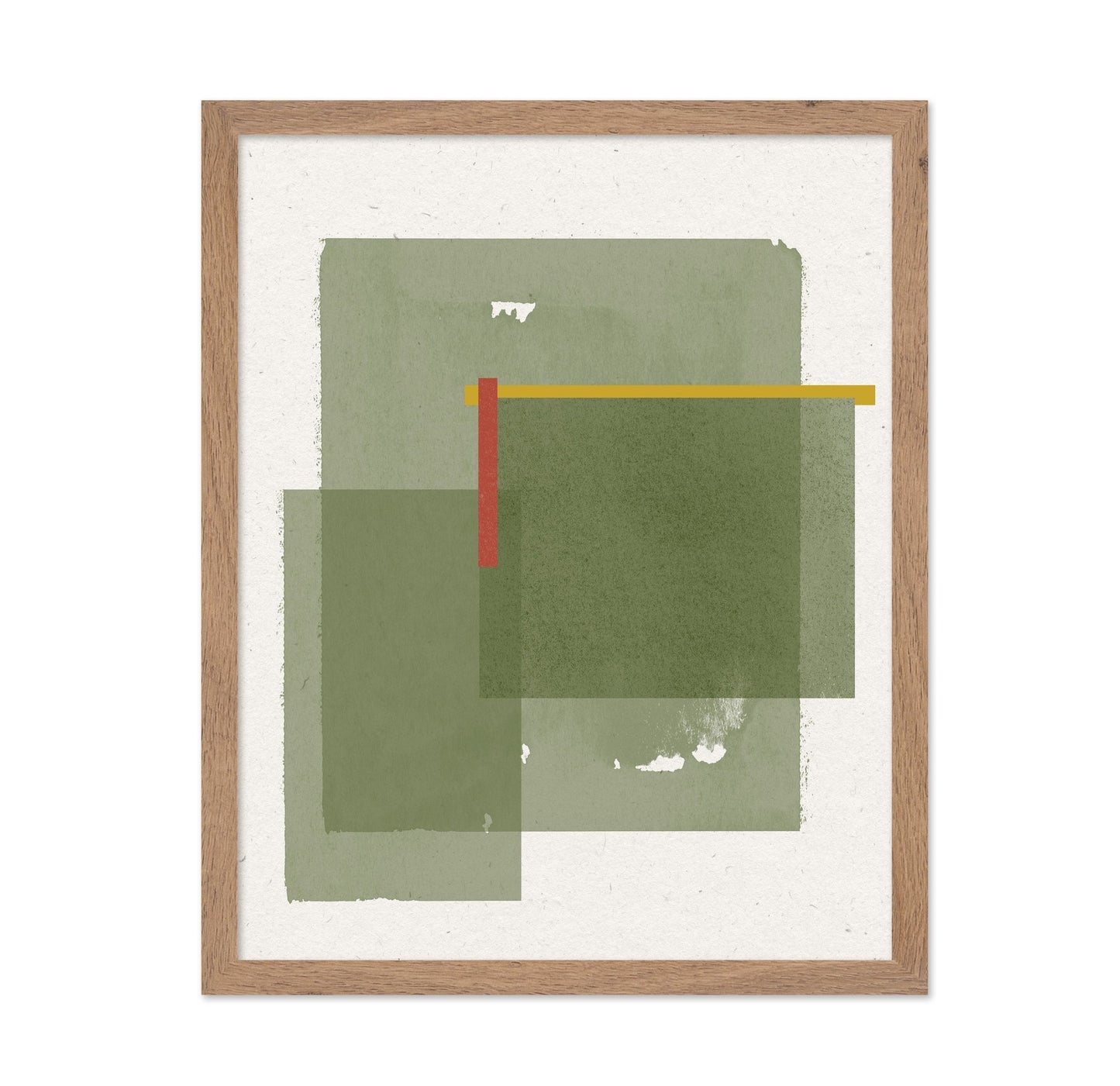 Muted Green Layers