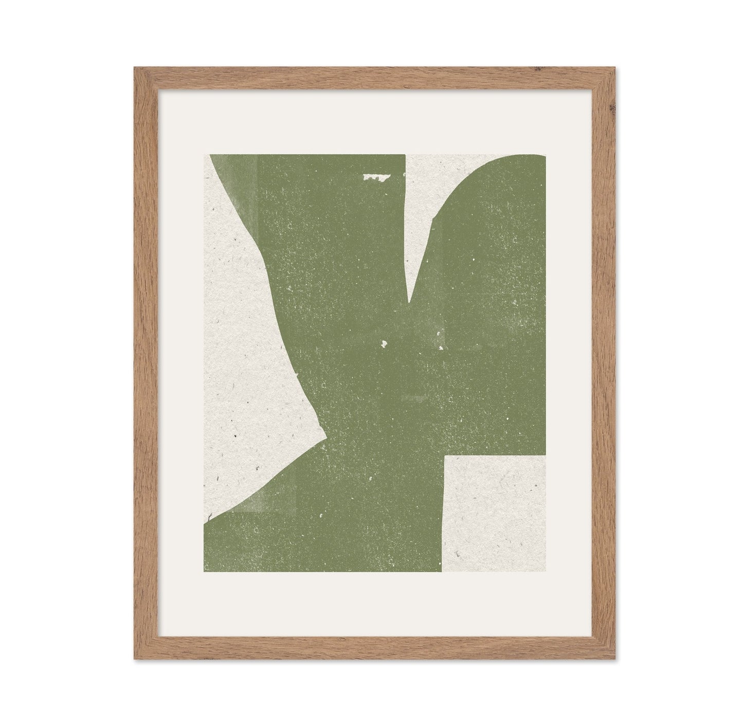 Green Abstract Form