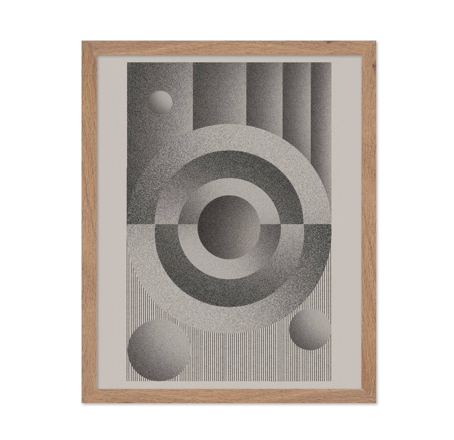 Monochrome Circle Balance