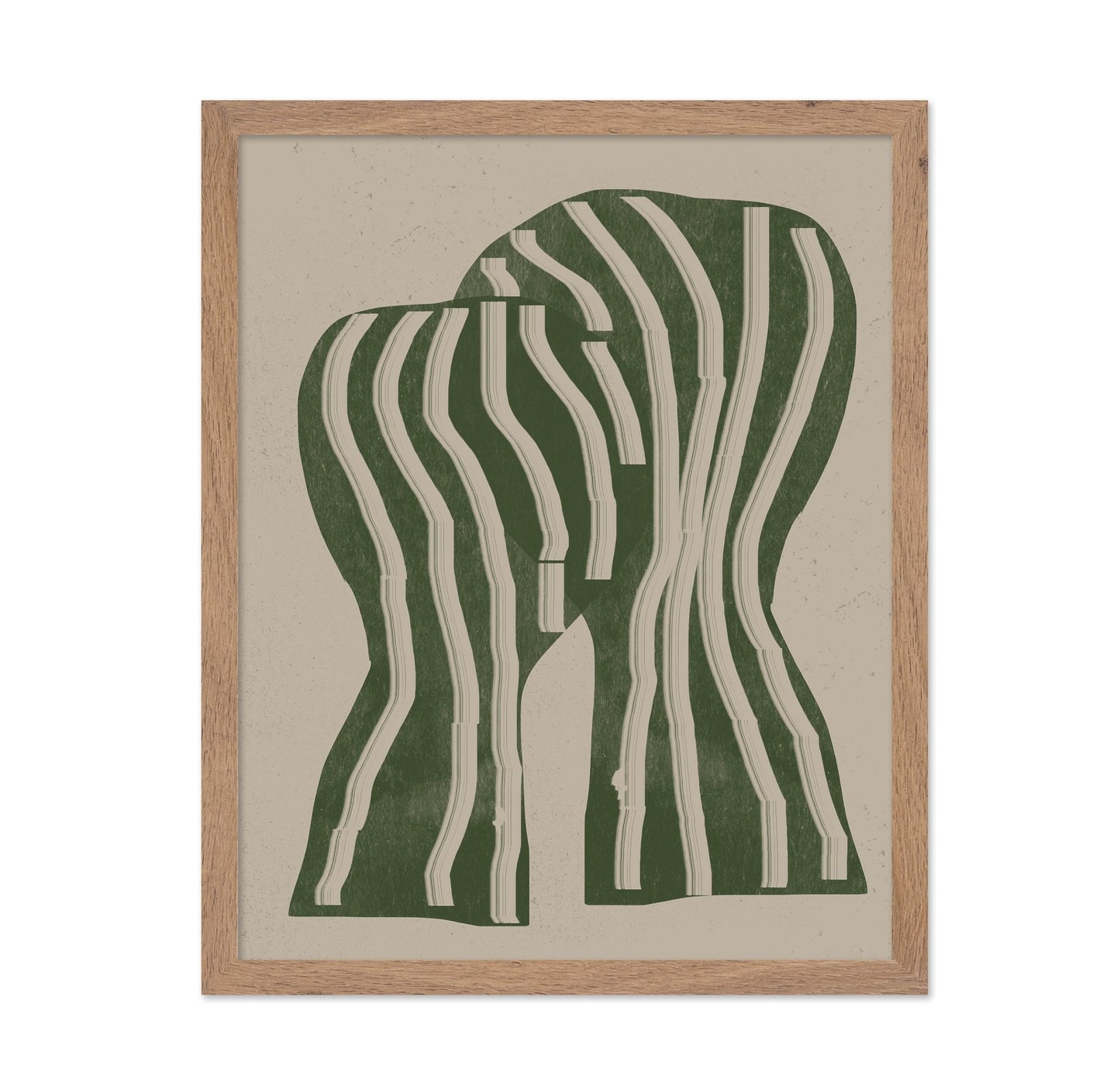 Striped Green Forms