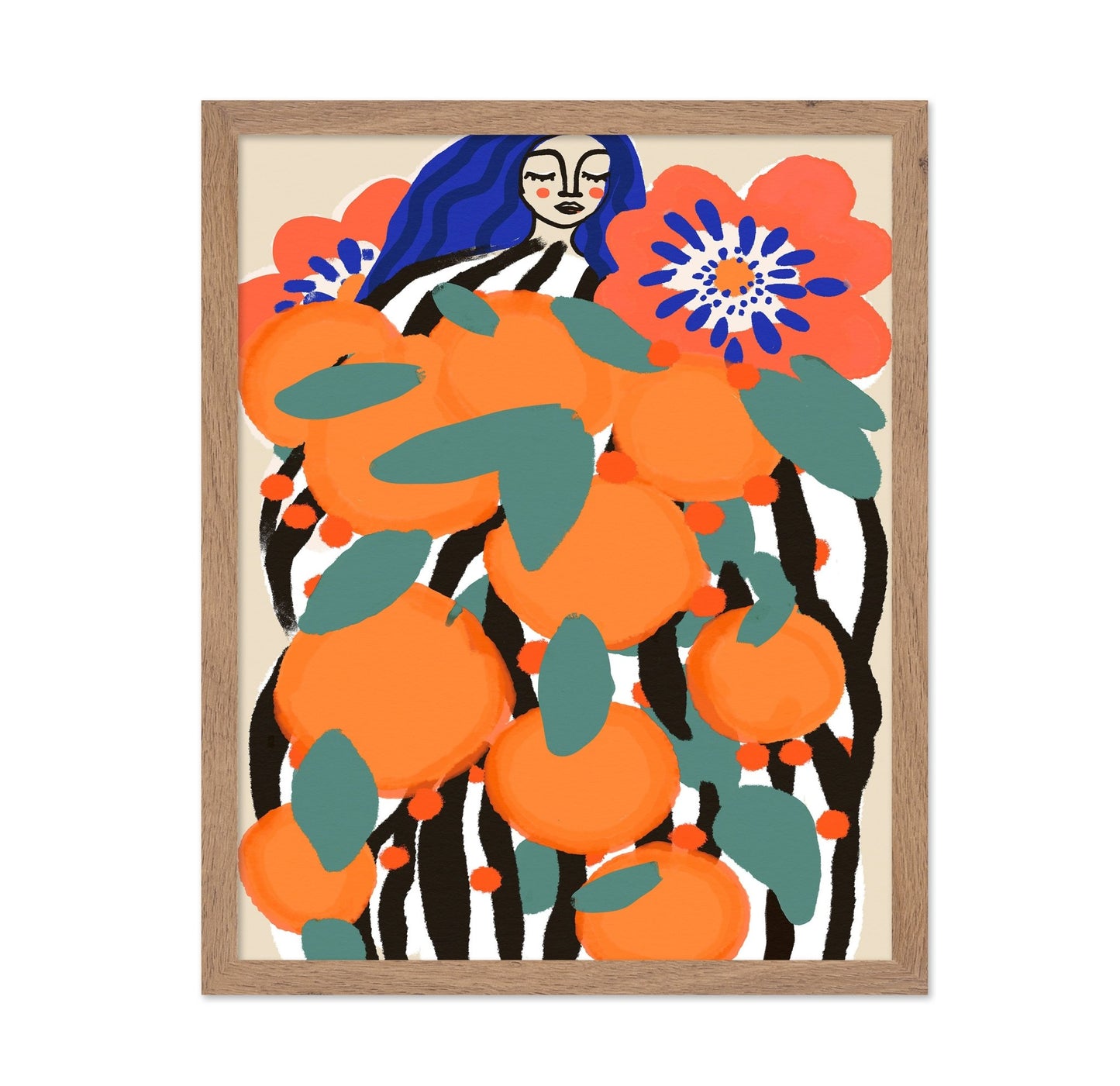 Woman With Oranges