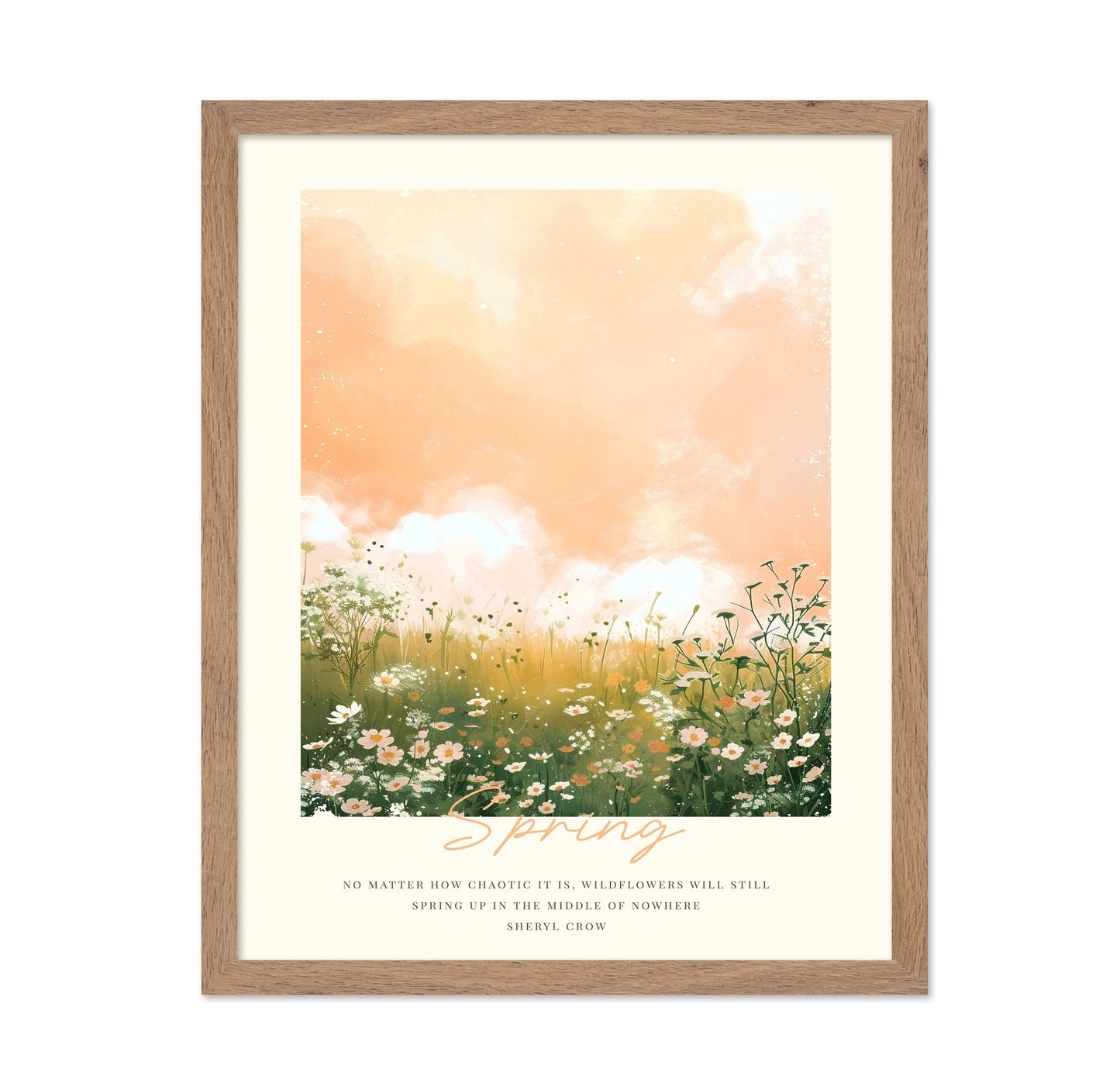 Spring Wildflower Field