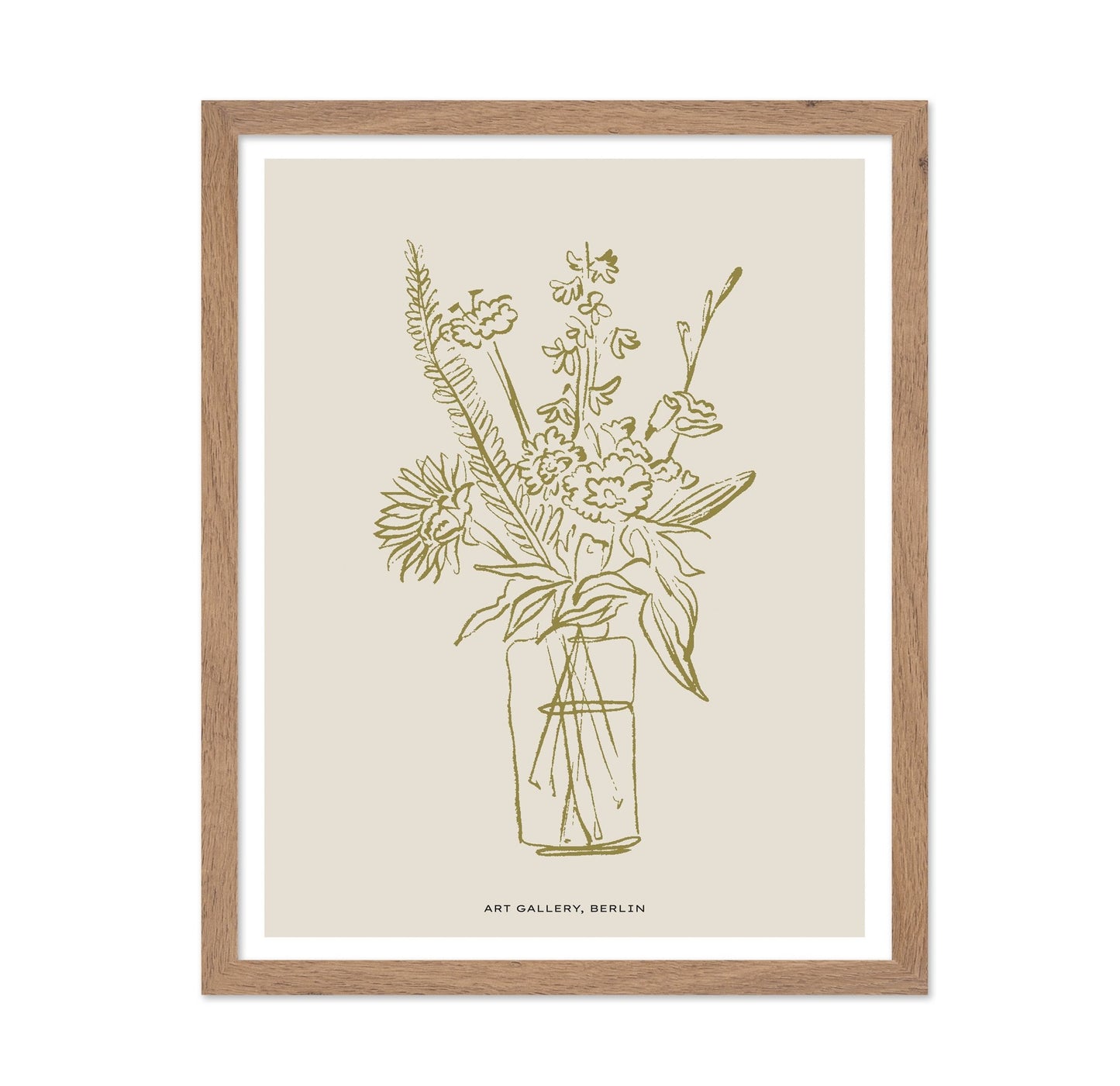 Botanical Line Bouquet No2