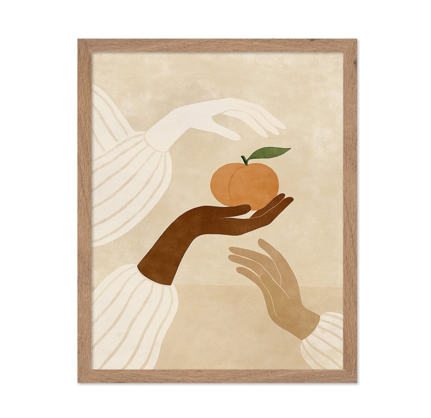 Hand Offering Fruit