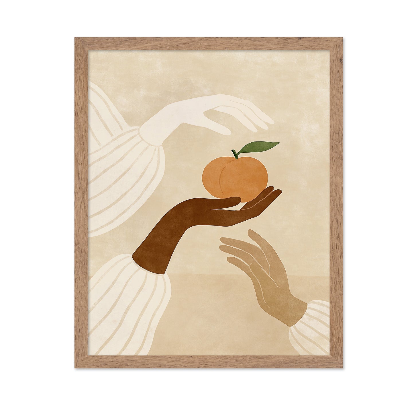 Hand Offering Fruit