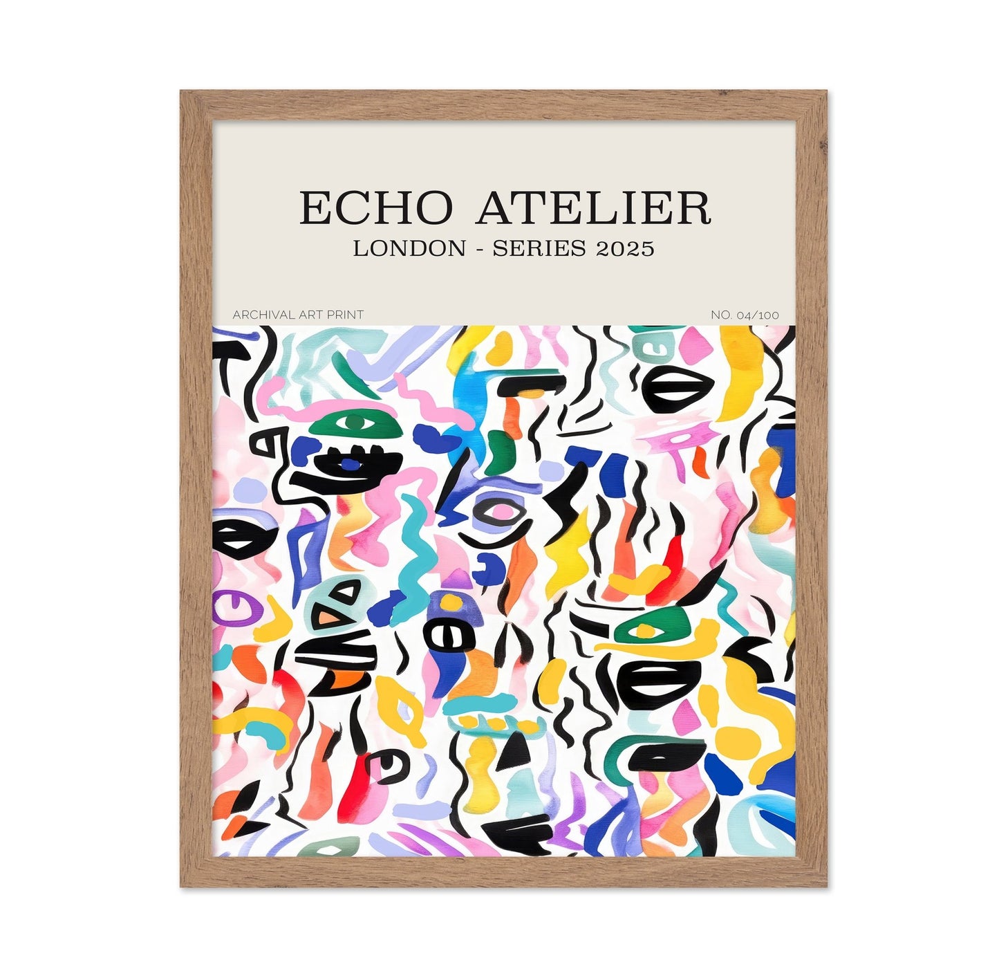 Abstract Faces Harmony No1