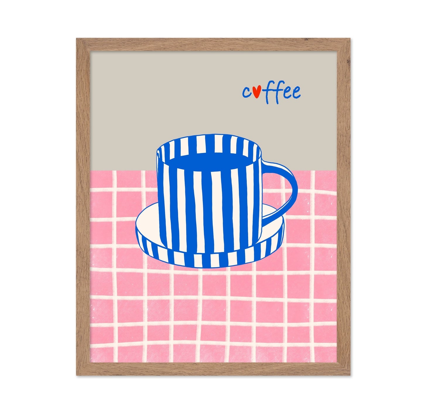 Striped Coffee Cup