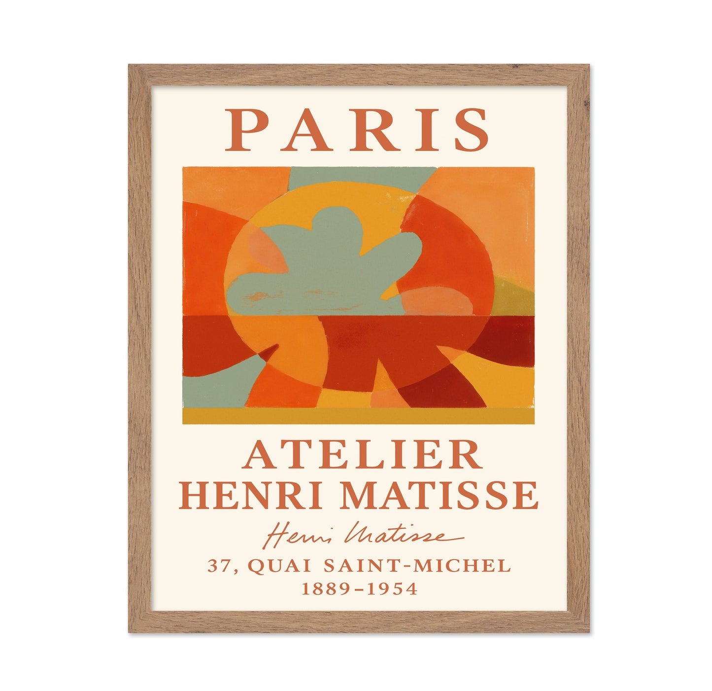 Paris Atelier Poster