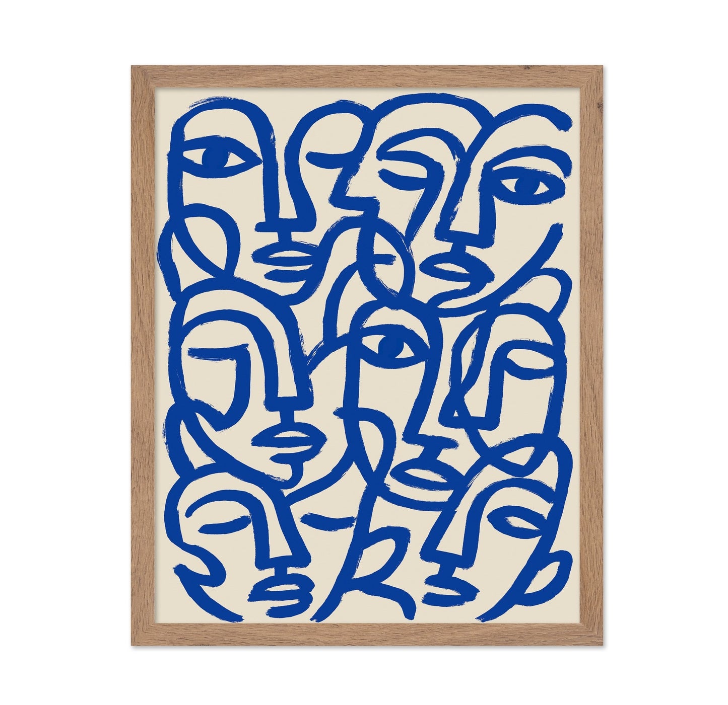 Blue Faces Unity