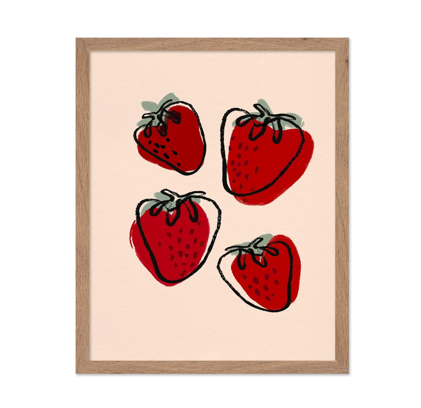 Playful Strawberries
