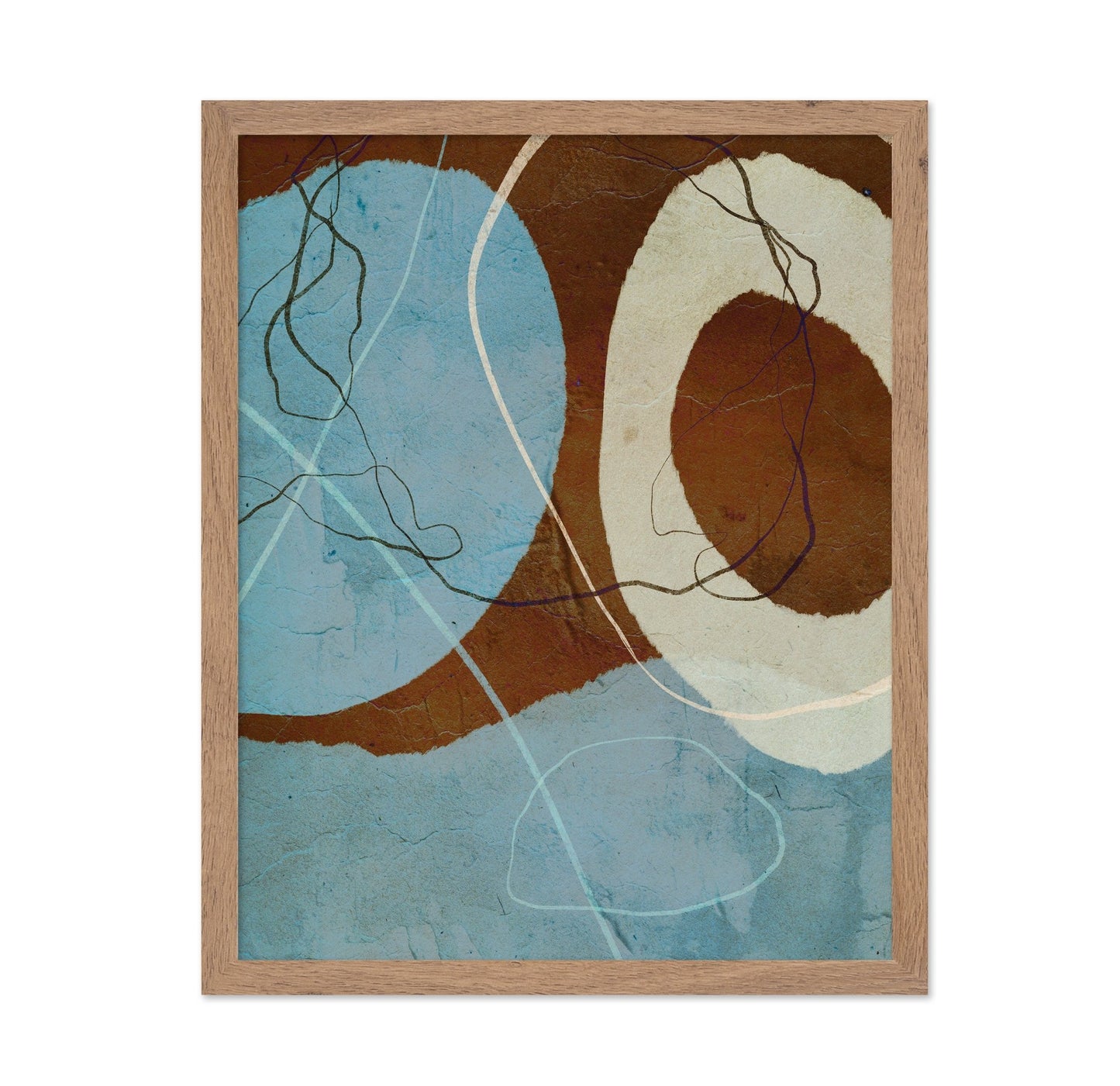 Earth Tone Abstract Shapes