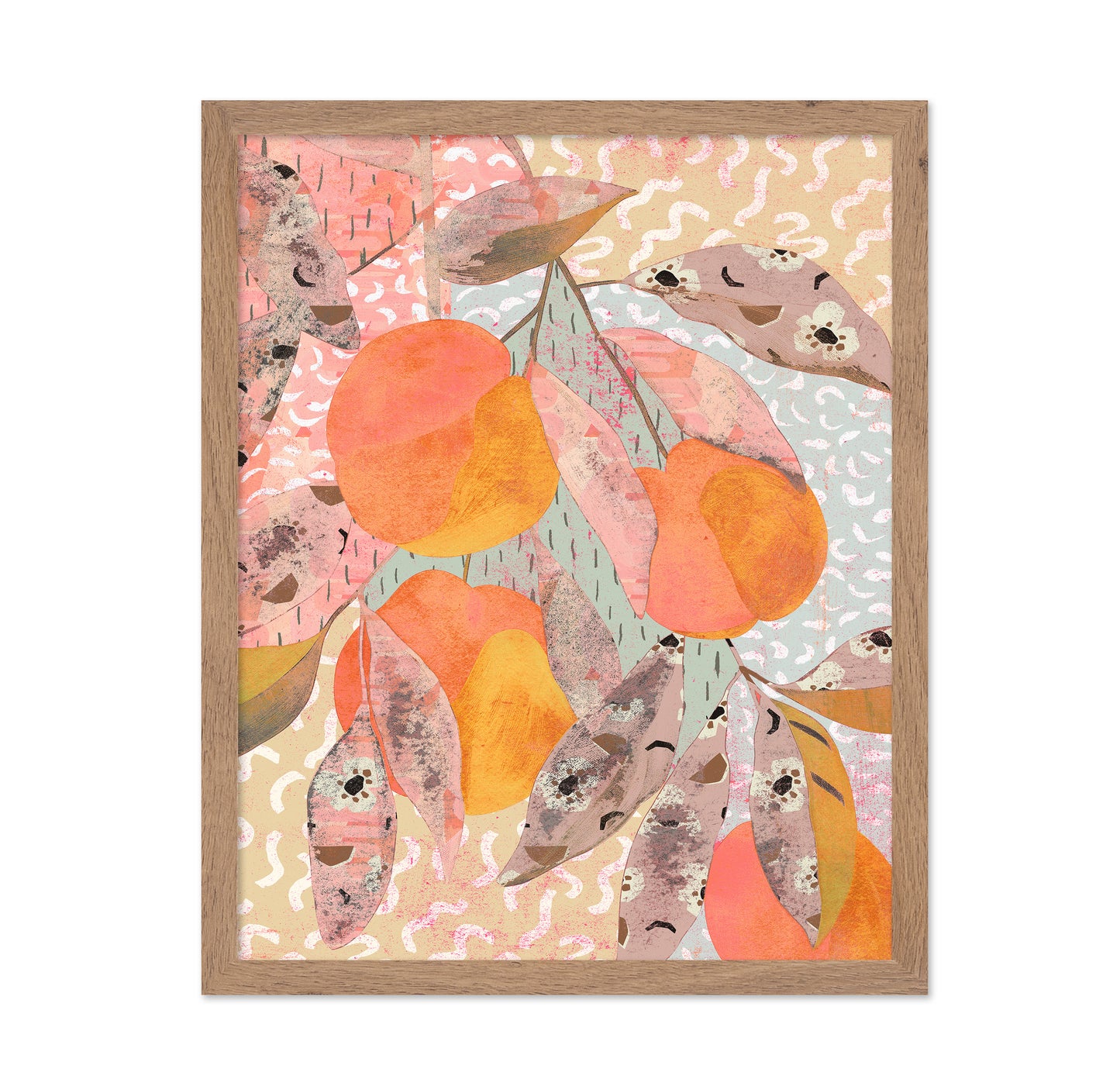 Peach Branch Pattern