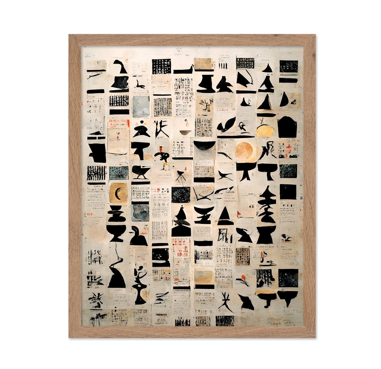 Abstract Symbol Grid No1
