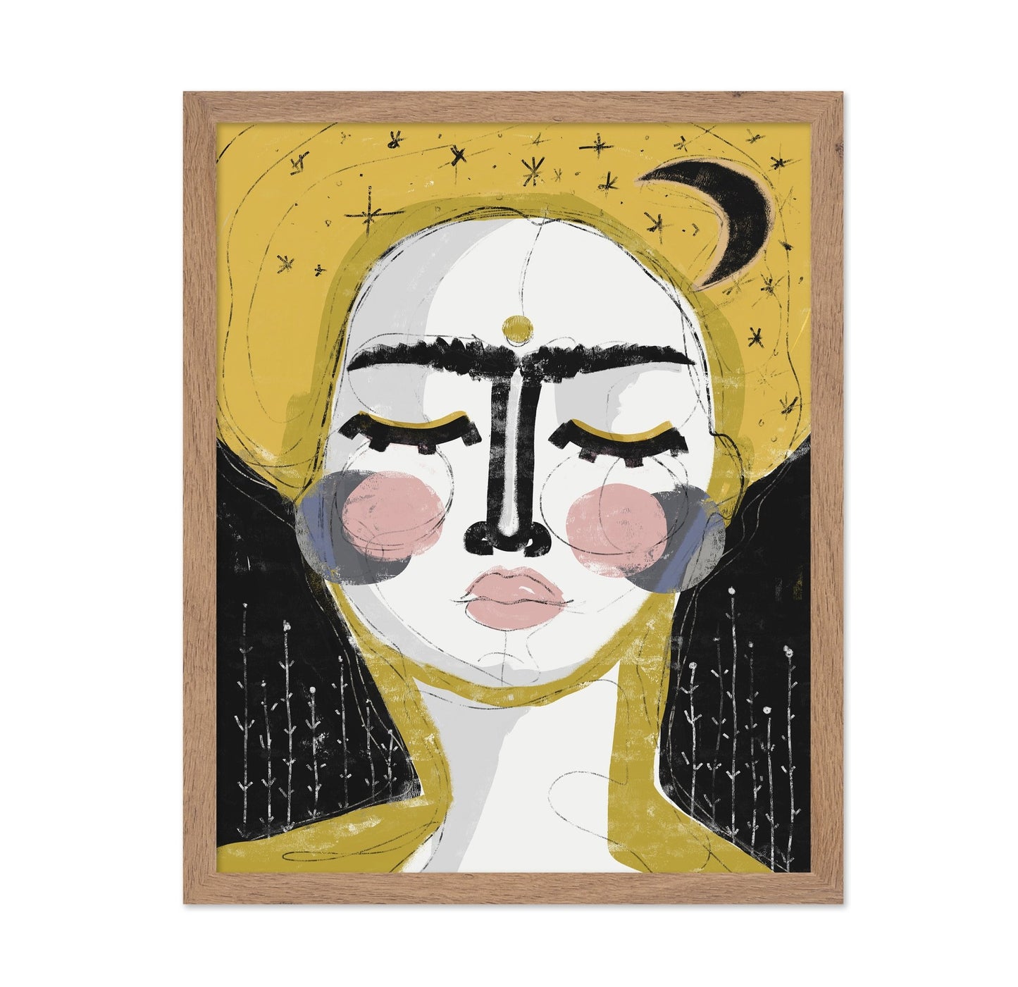 Golden Moon Portrait
