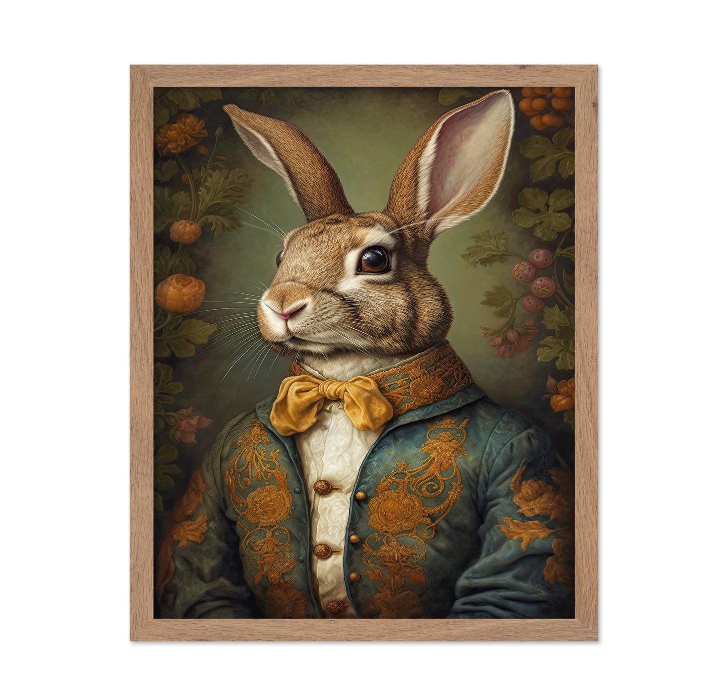 Noble Rabbit Portrait