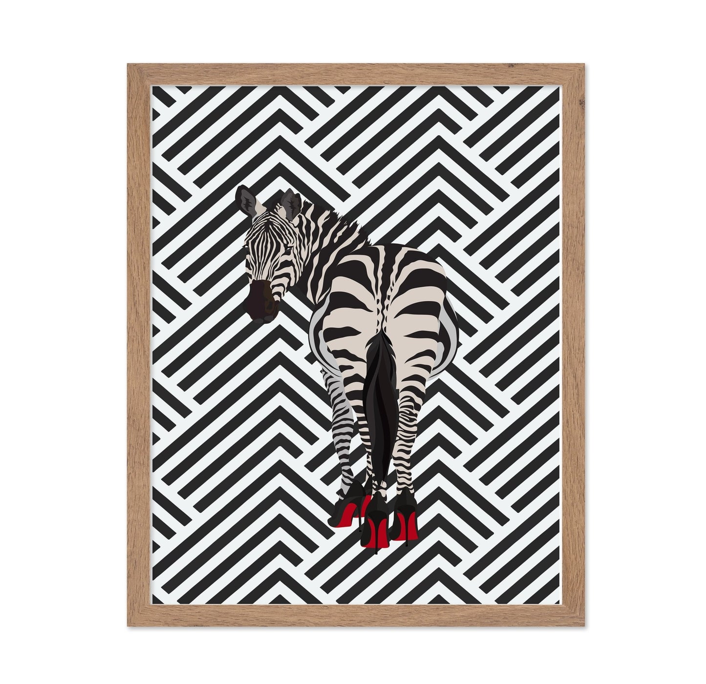 Zebra In Heels