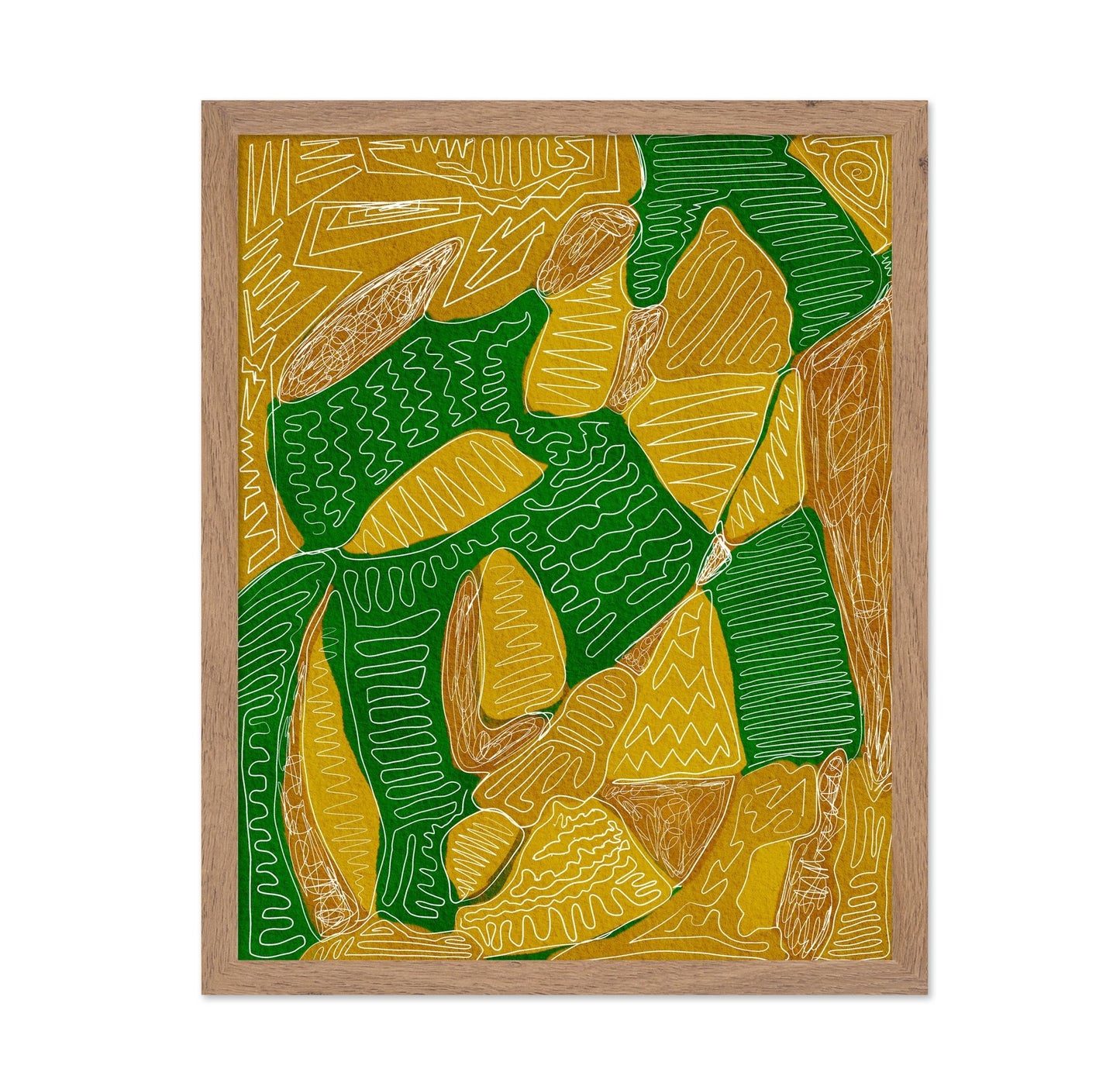 Green Ochre Pattern