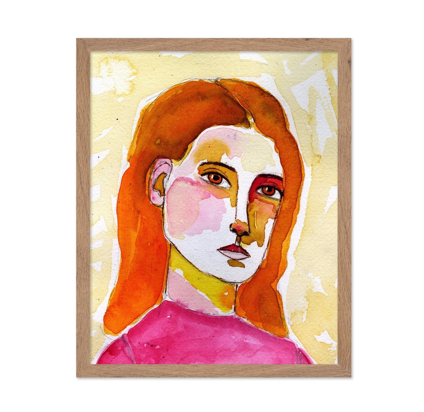 Color Block Portrait No1
