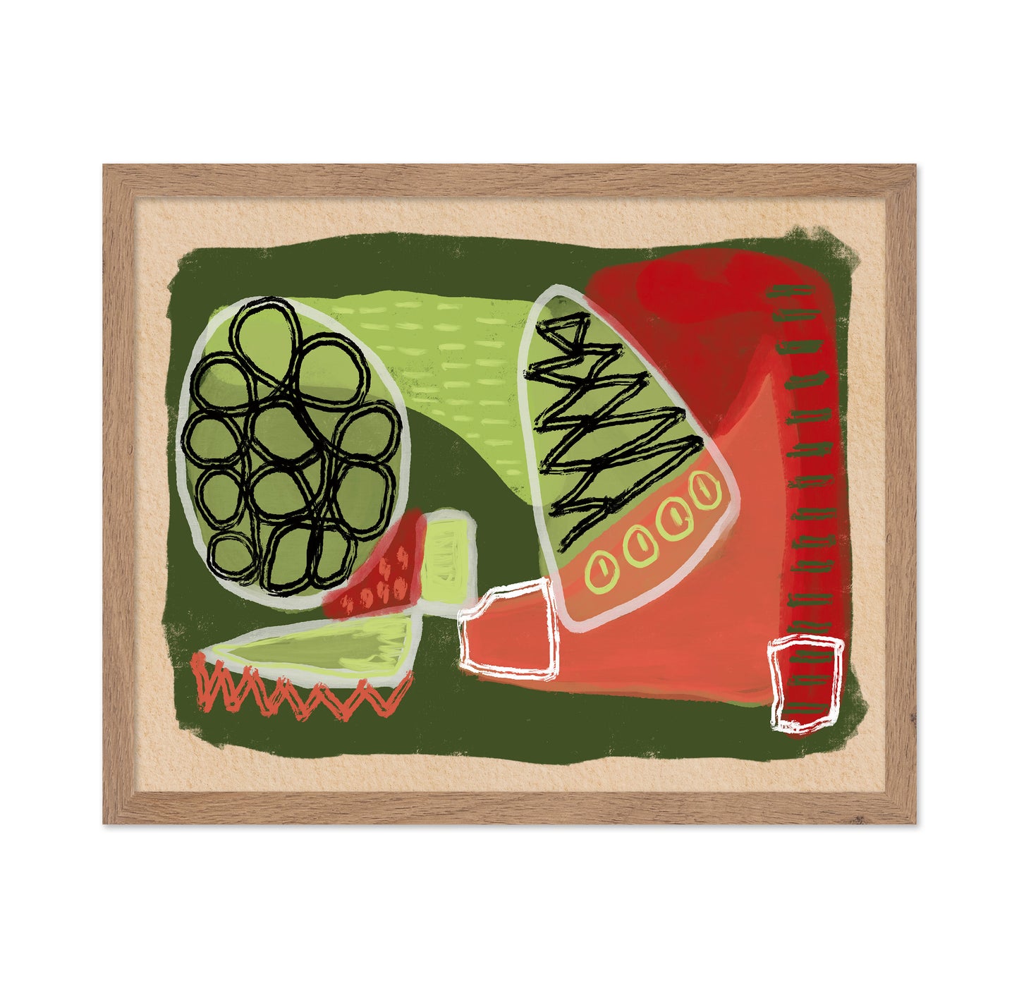 Abstract Shoe Study