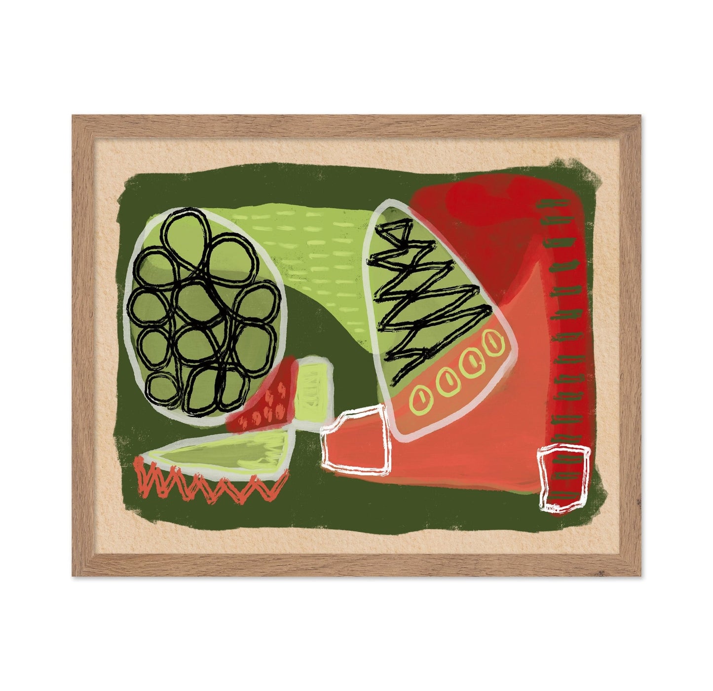 Abstract Shoe Study