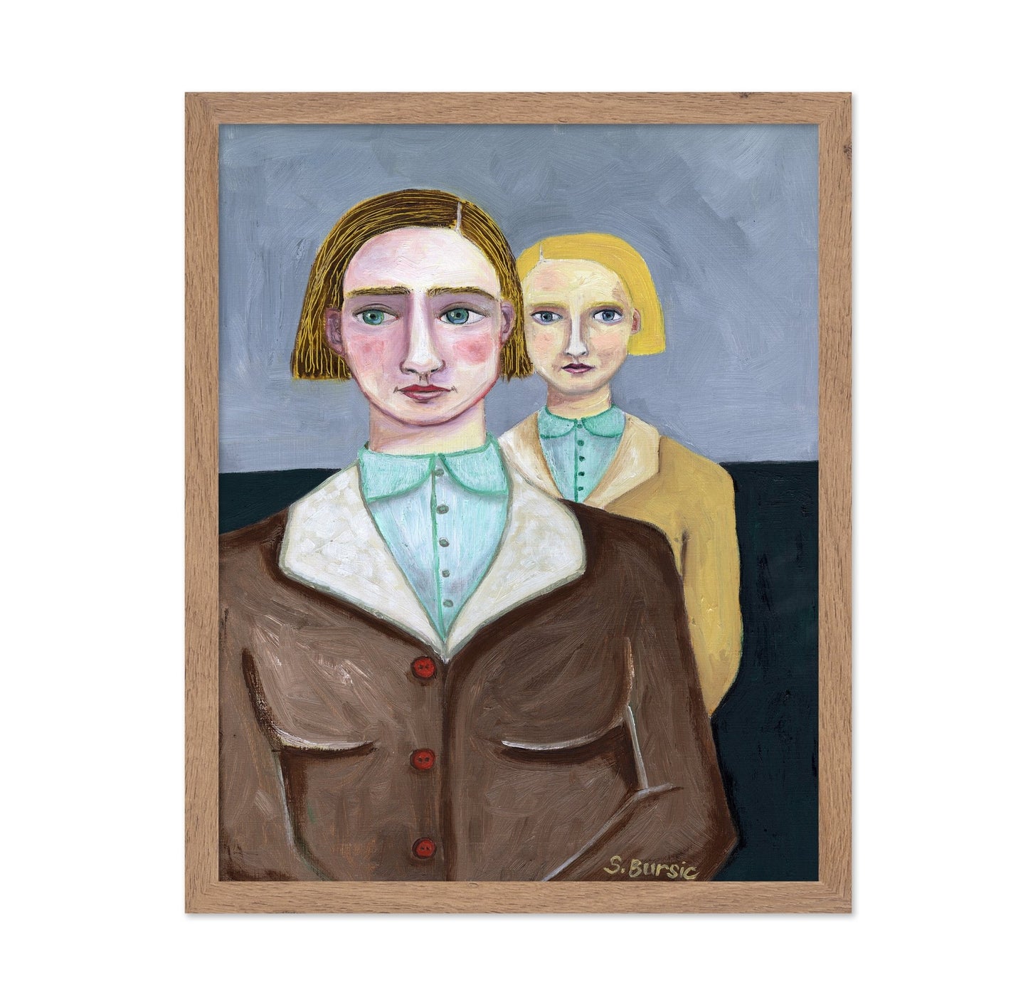 Two Women Portrait No1