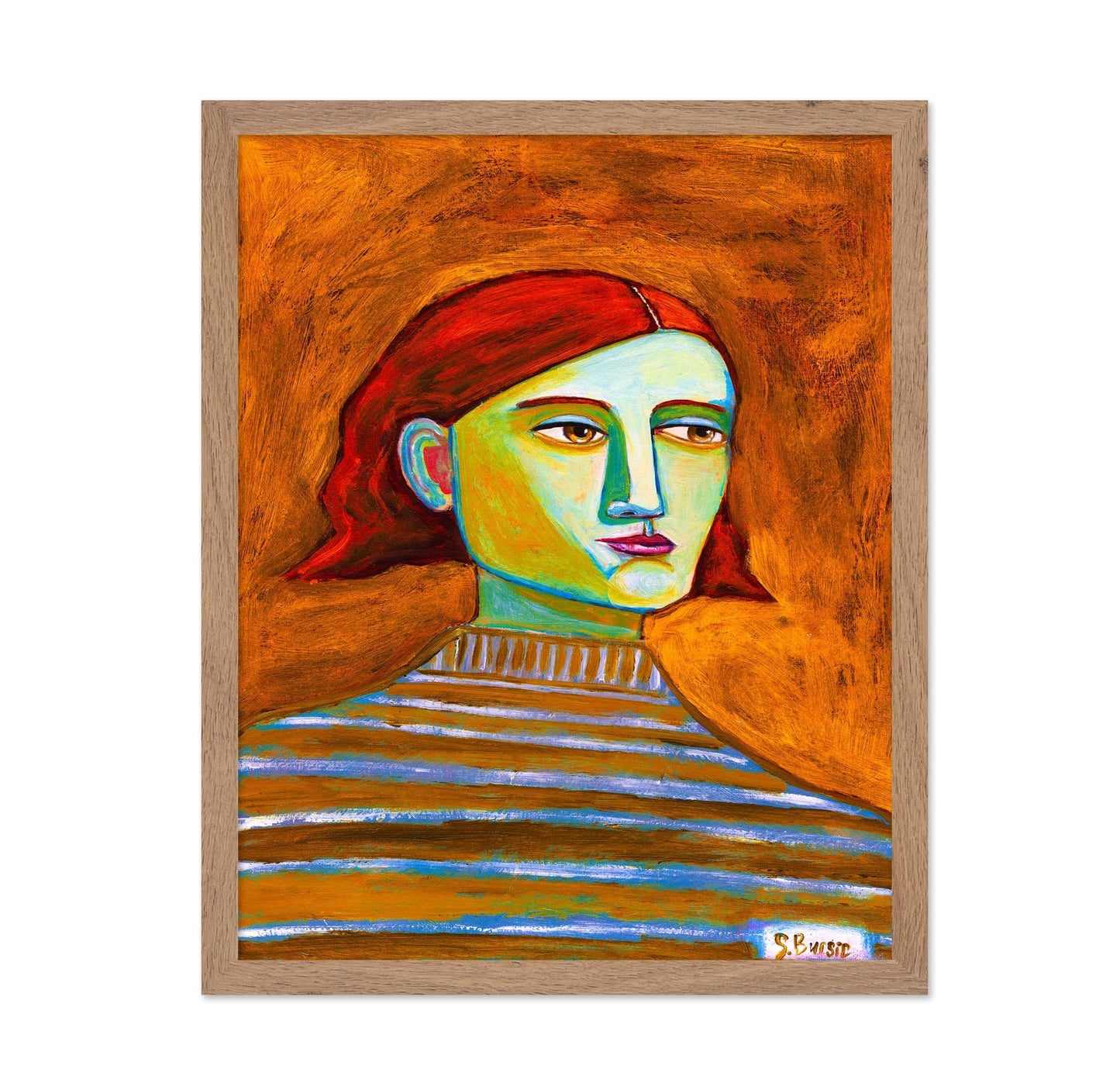 Color Split Portrait No2