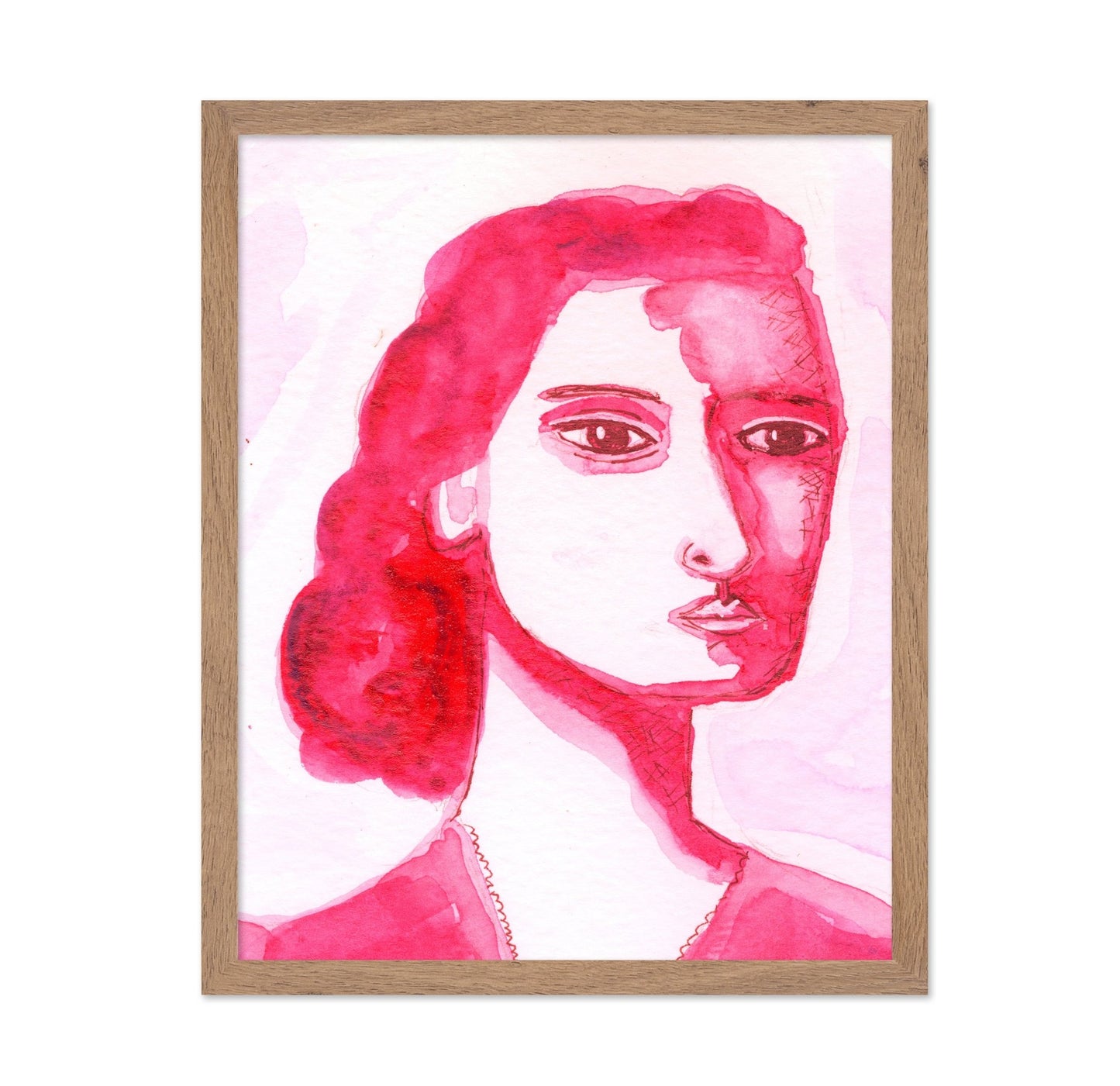 Crimson Portrait